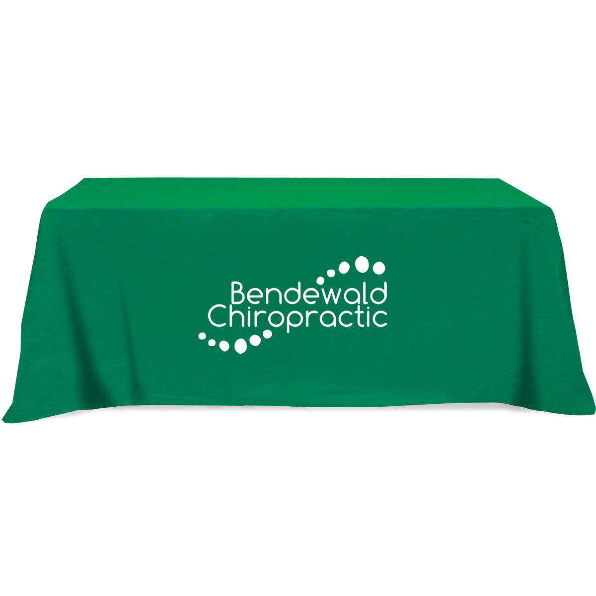 Picture of Flat 4-sided Table Cover - fits 8' standard table: Poly-Cotton