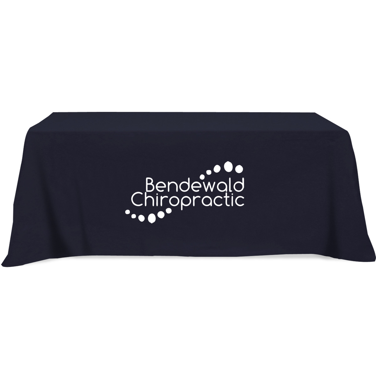 Picture of Flat 4-sided Table Cover - fits 8' standard table: Poly-Cotton