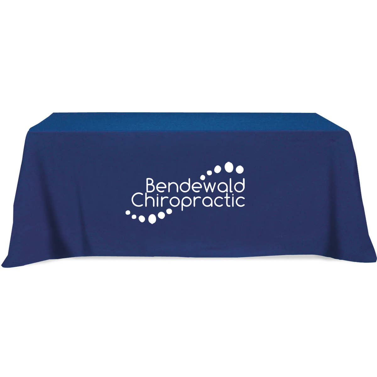 Picture of Flat 4-sided Table Cover - fits 8' standard table: Poly-Cotton