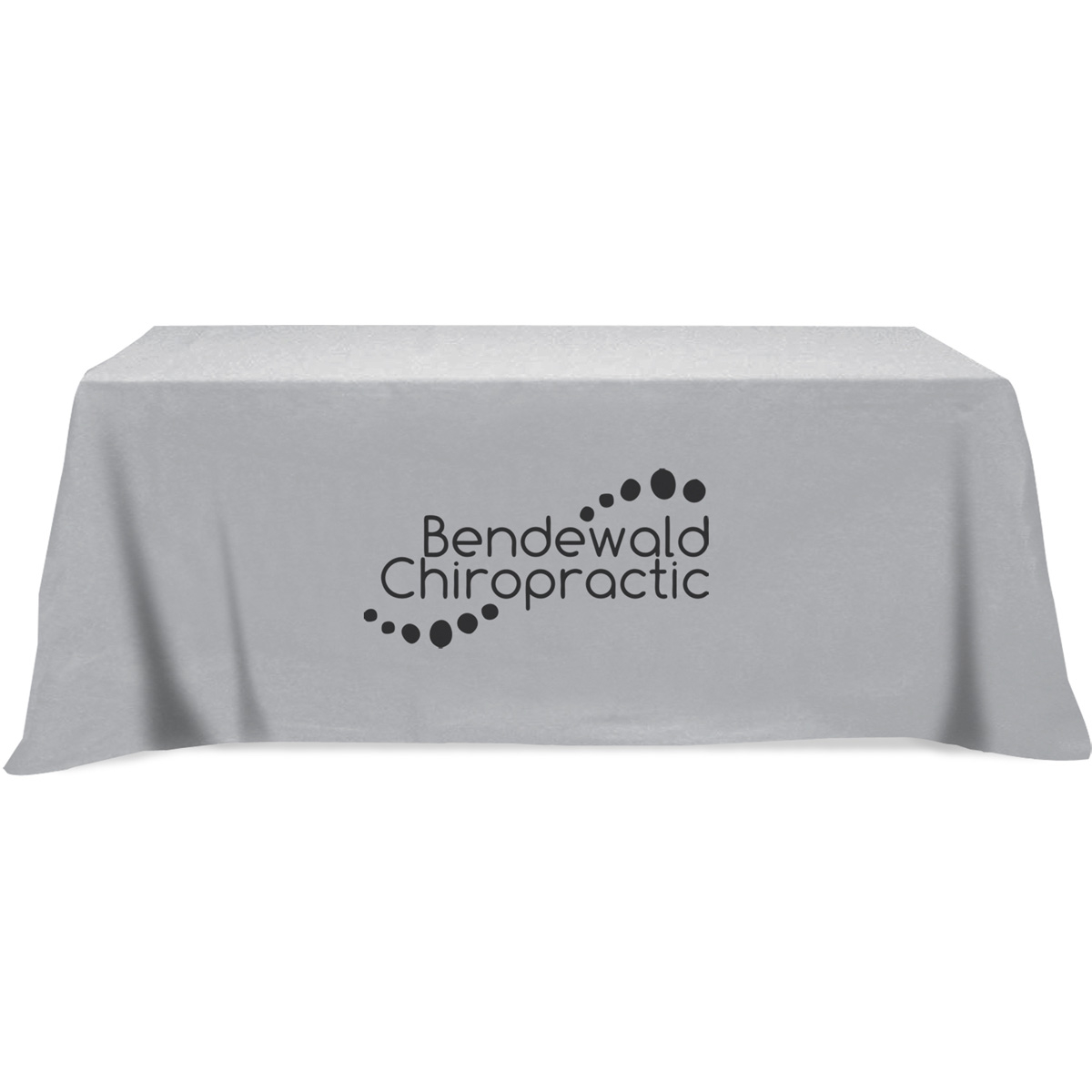 Picture of Flat 4-sided Table Cover - fits 8' standard table: Poly-Cotton