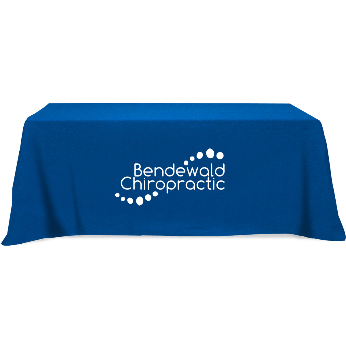 Picture of Flat 4-sided Table Cover - fits 8' standard table: Poly-Cotton