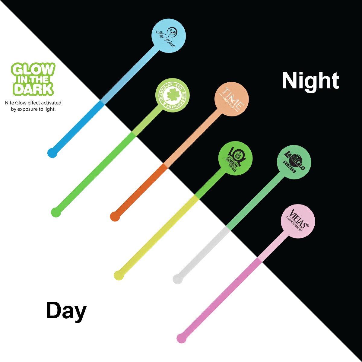 Picture of Nite Glow 6" Stirrer, Full Color Digital