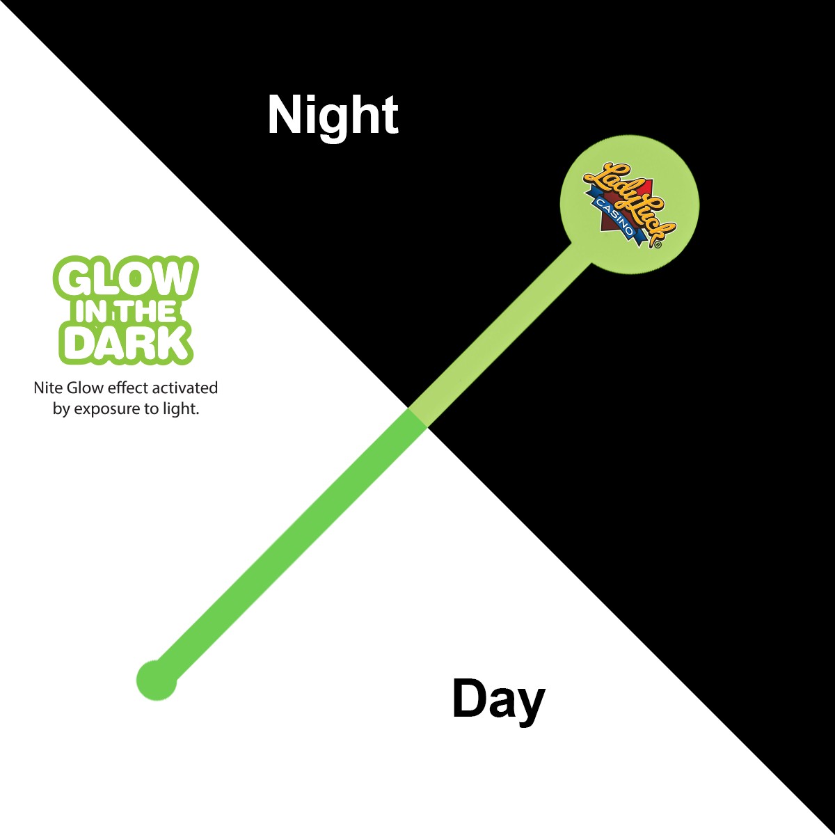 Picture of Nite Glow 6" Stirrer, Full Color Digital