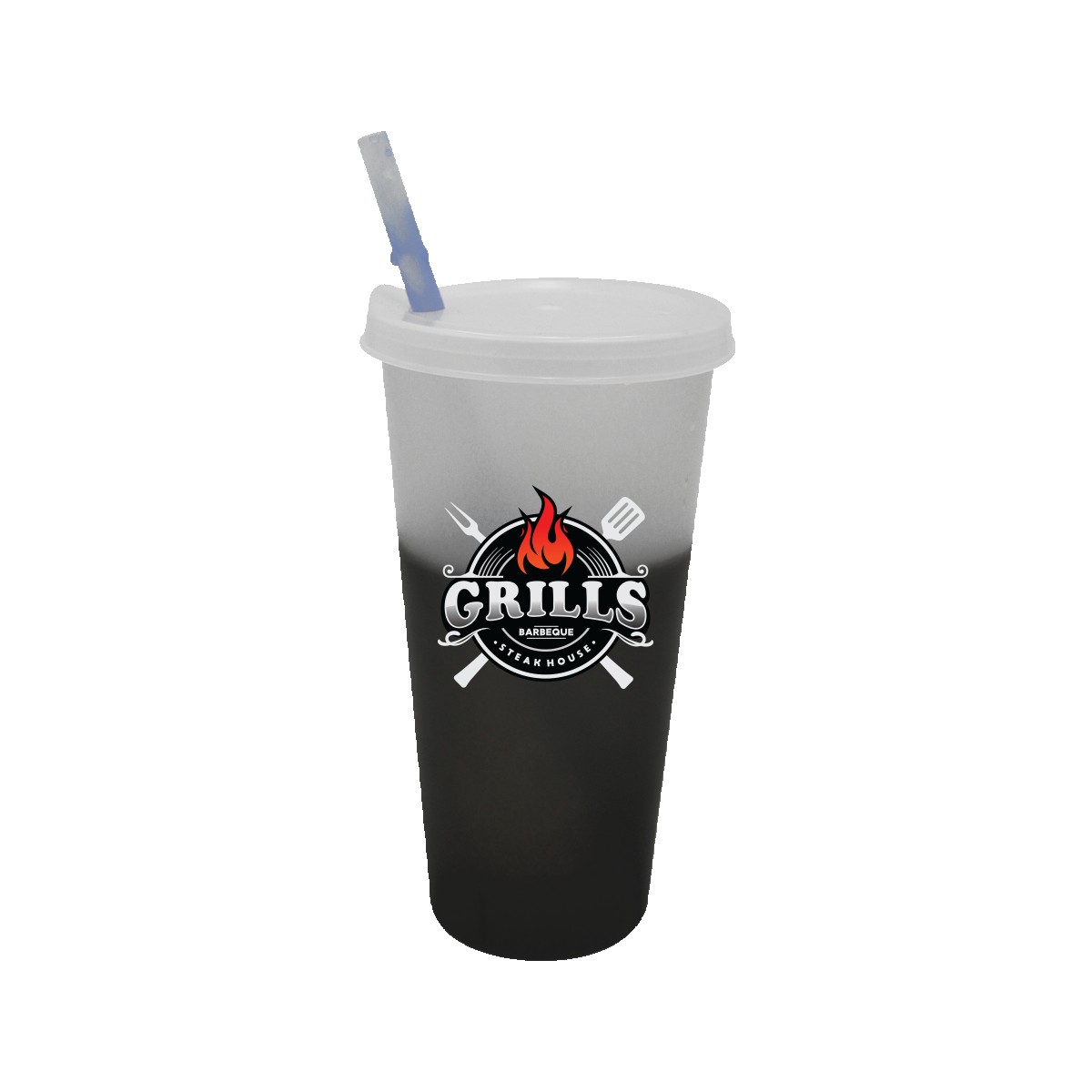 Picture of Mood 26 oz. Tumbler with Straw and Lid, Full Color Digital