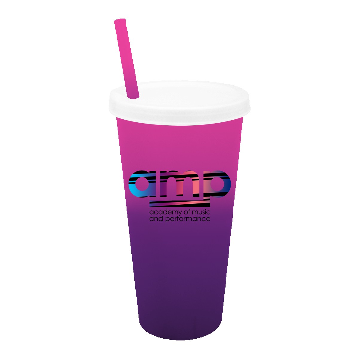 Picture of Mood 26 oz. Tumbler with Straw and Lid, Full Color Digital