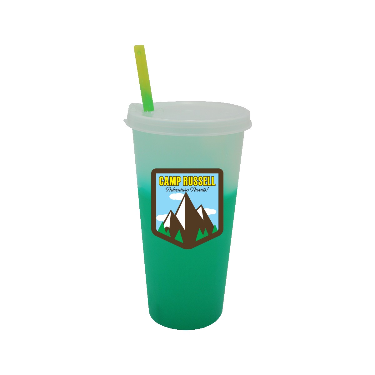Picture of Mood 26 oz. Tumbler with Straw and Lid, Full Color Digital