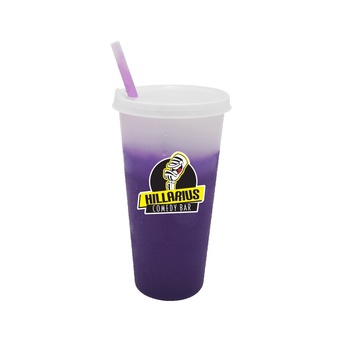 Picture of Mood 26 oz. Tumbler with Straw and Lid, Full Color Digital