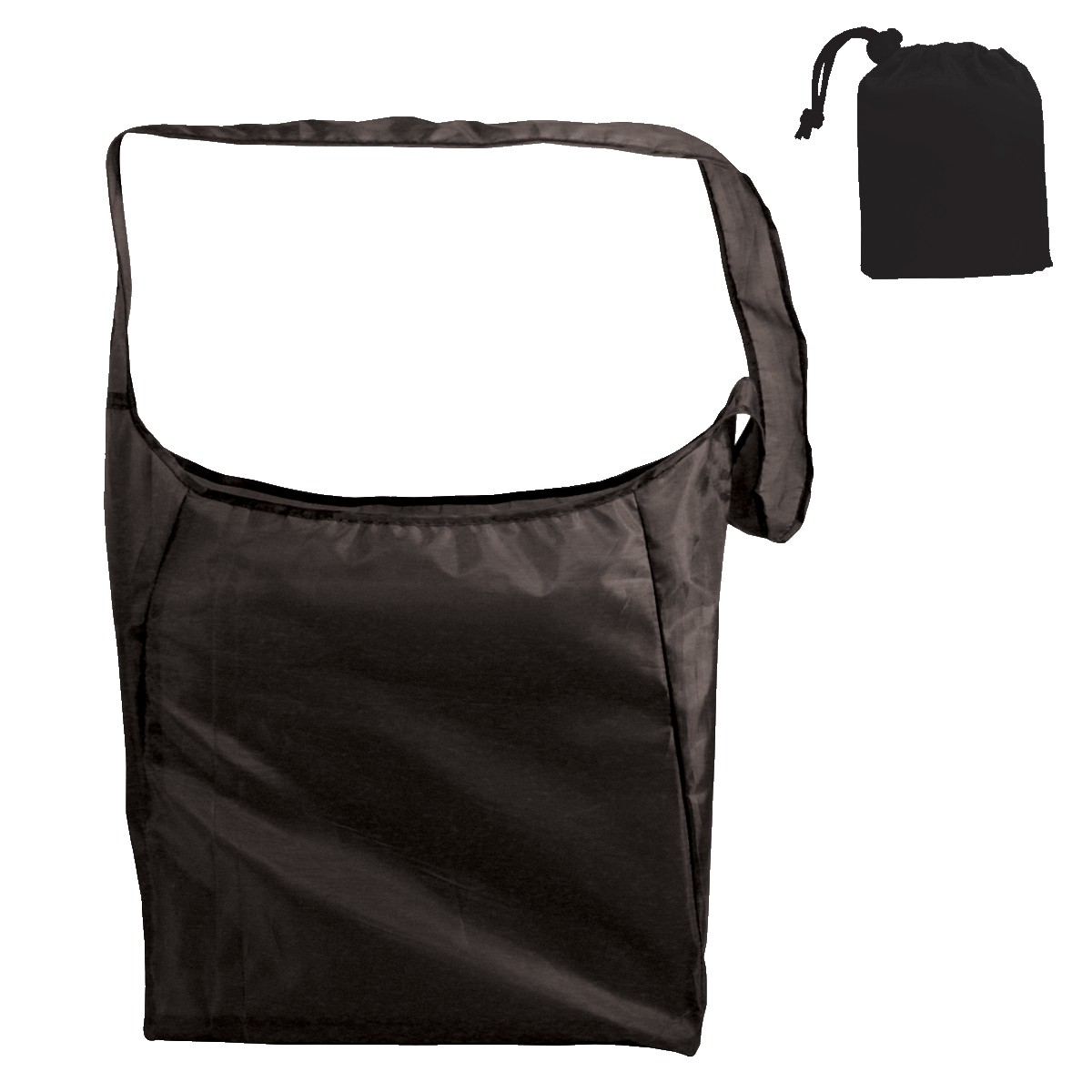 Picture of RPET Blank Fold Away Sling Bag