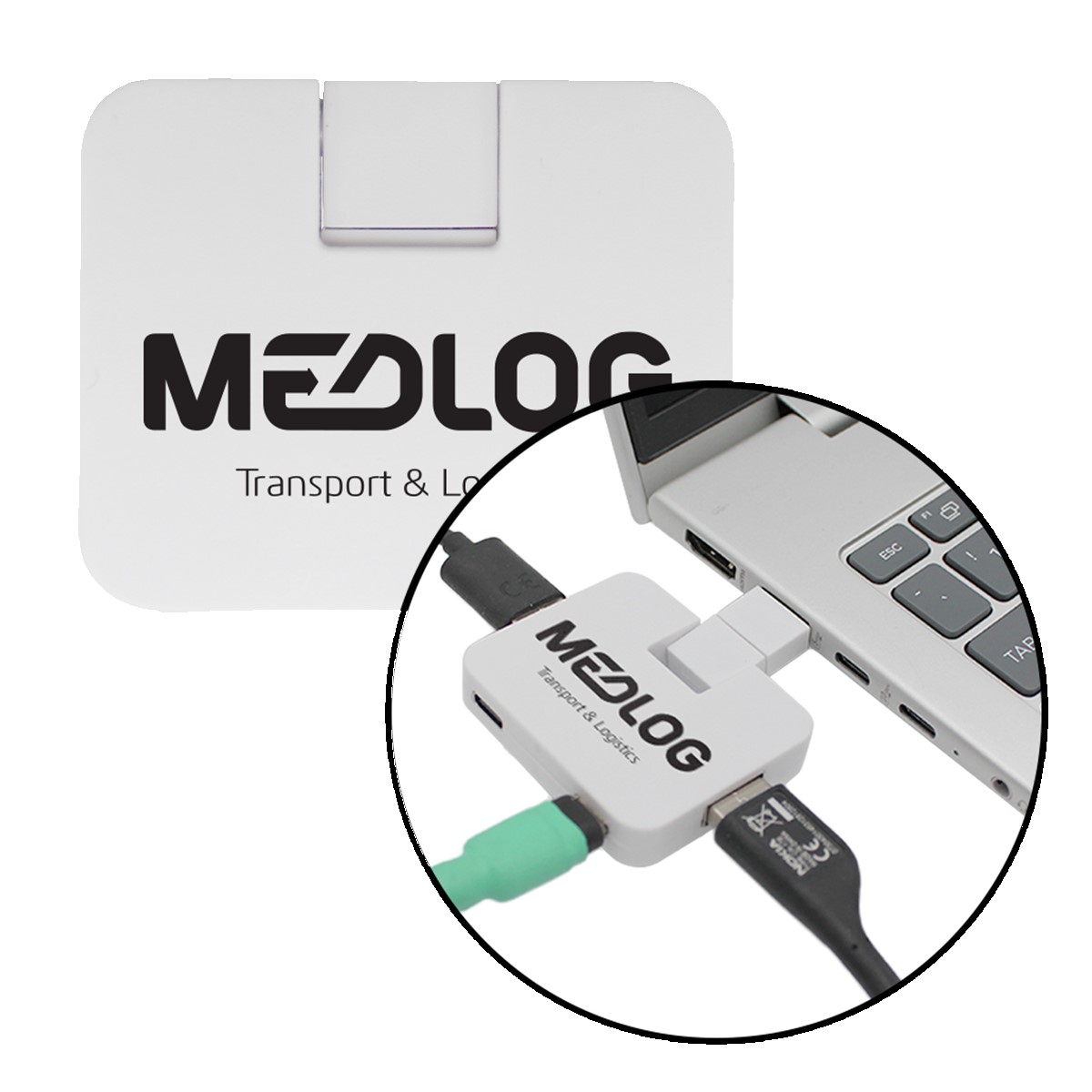 Picture of Recycled 4-in-1 USB Hub