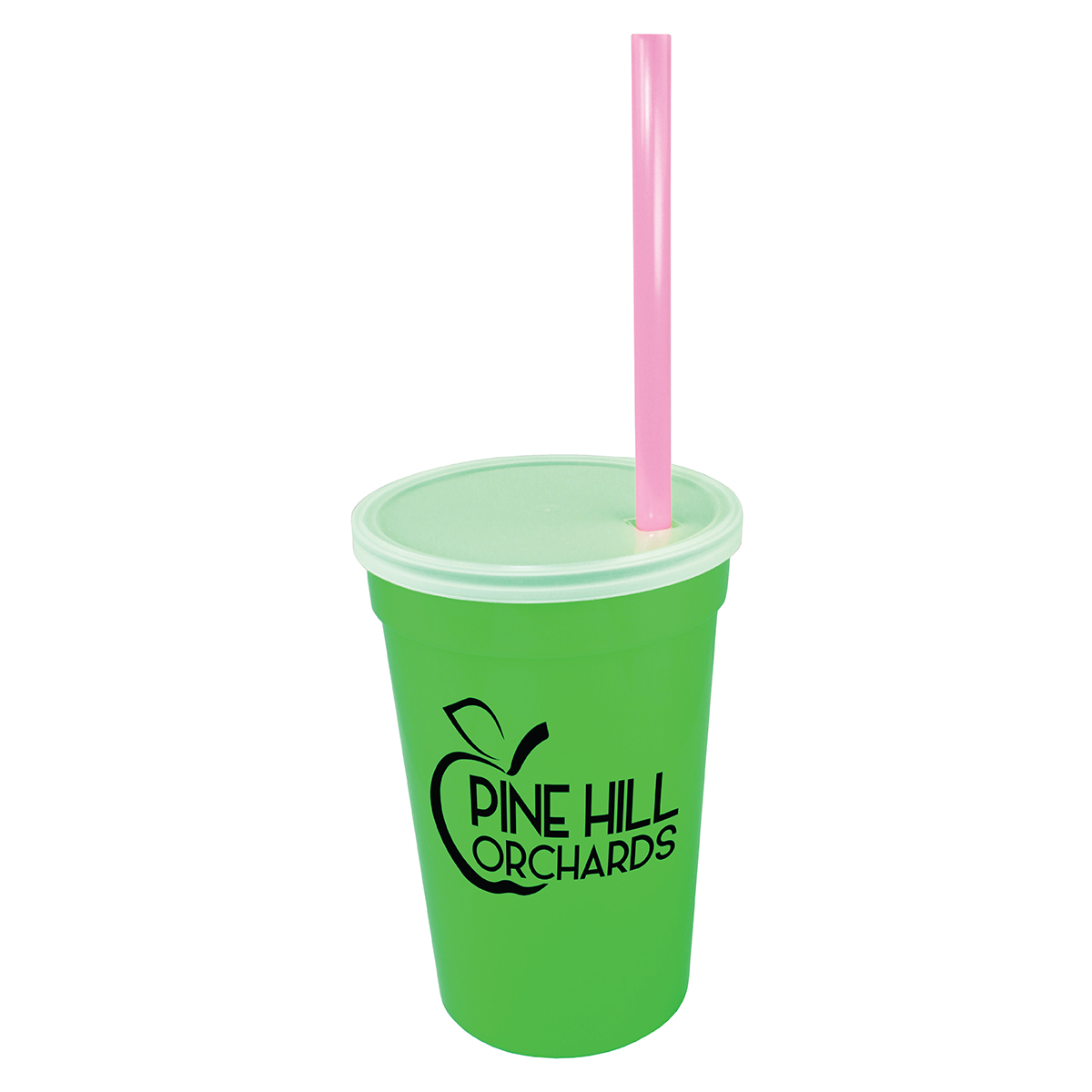 Picture of 17 Oz. Smooth Cup/Straw/Lid Set