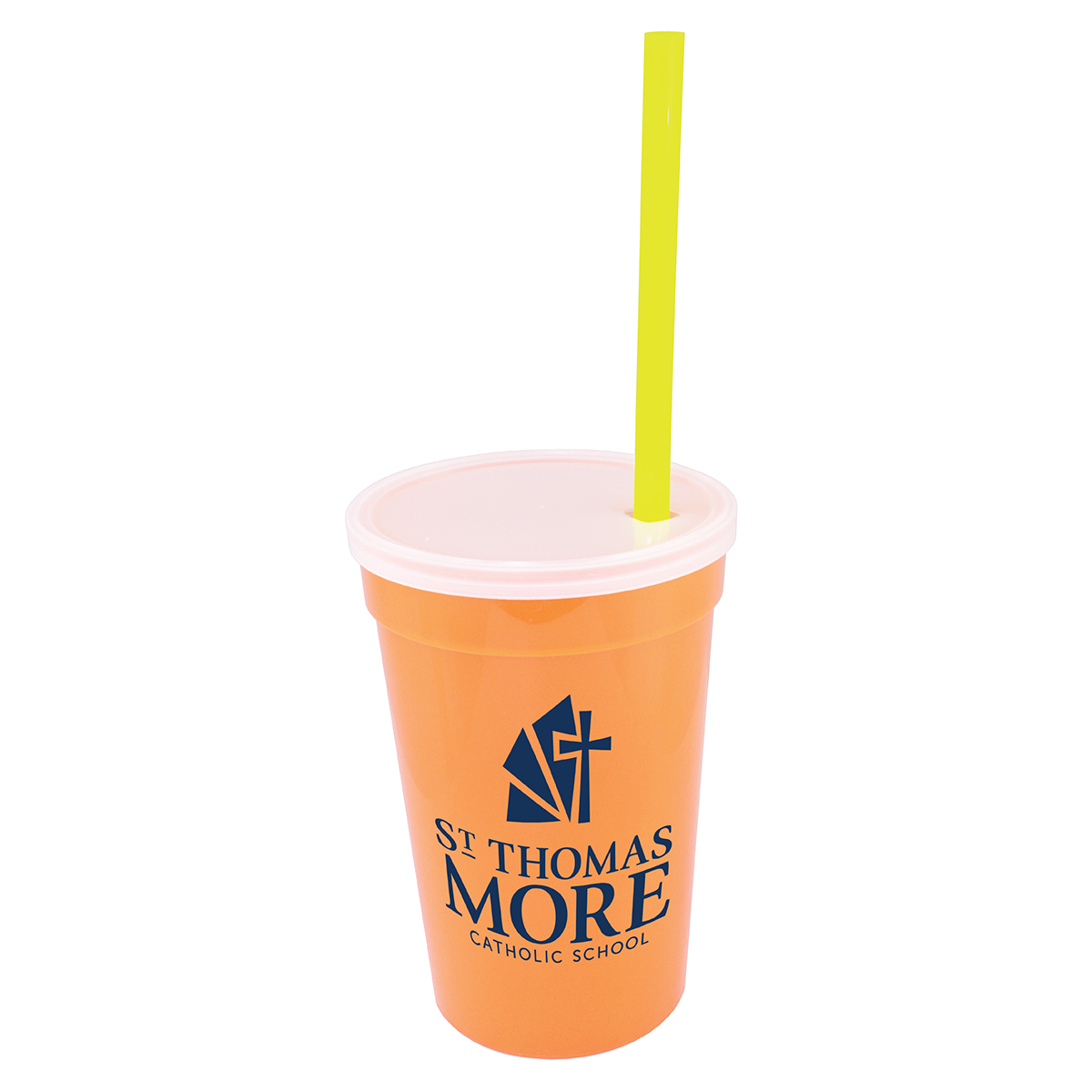 Picture of 17 Oz. Smooth Cup/Straw/Lid Set