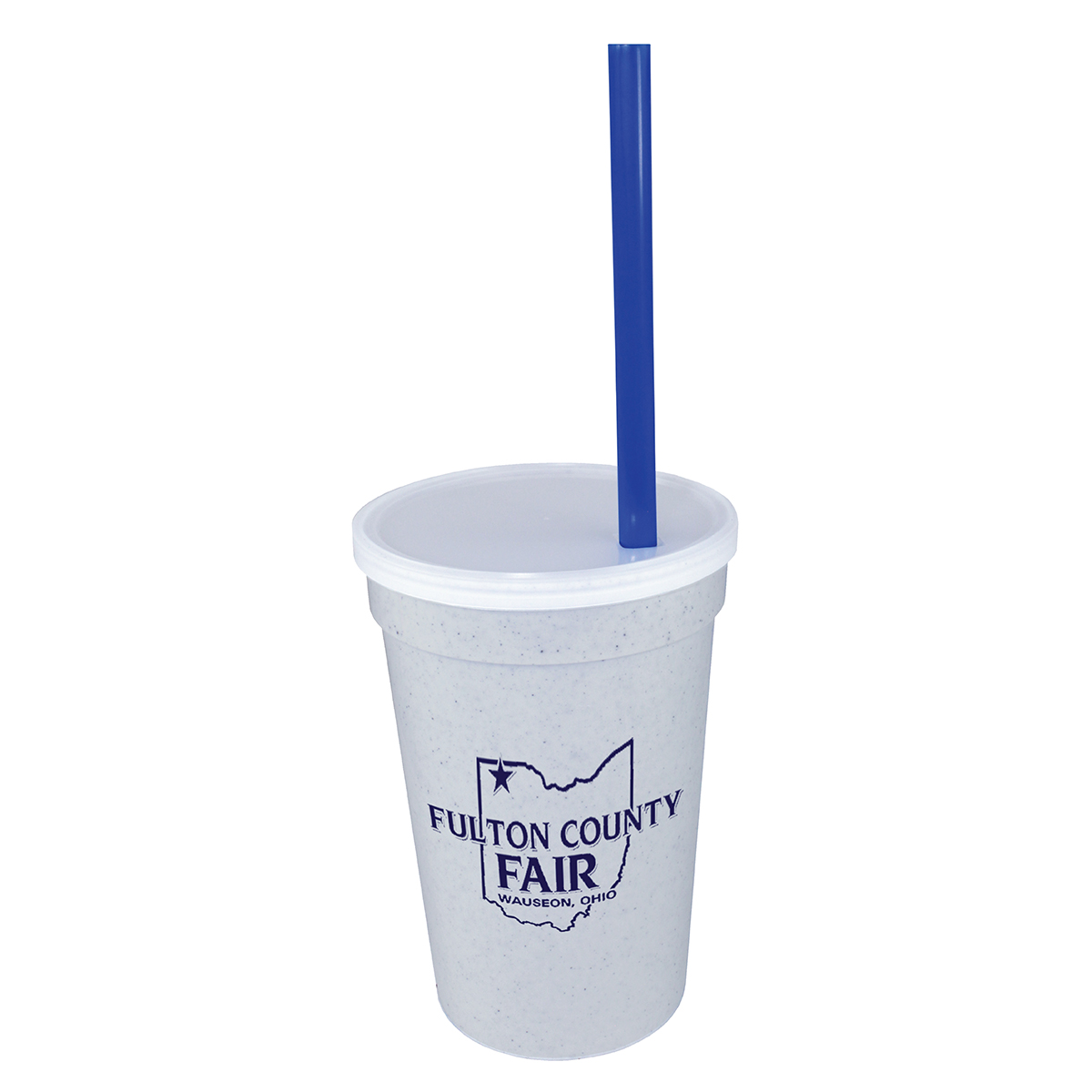 Picture of 17 Oz. Smooth Cup/Straw/Lid Set