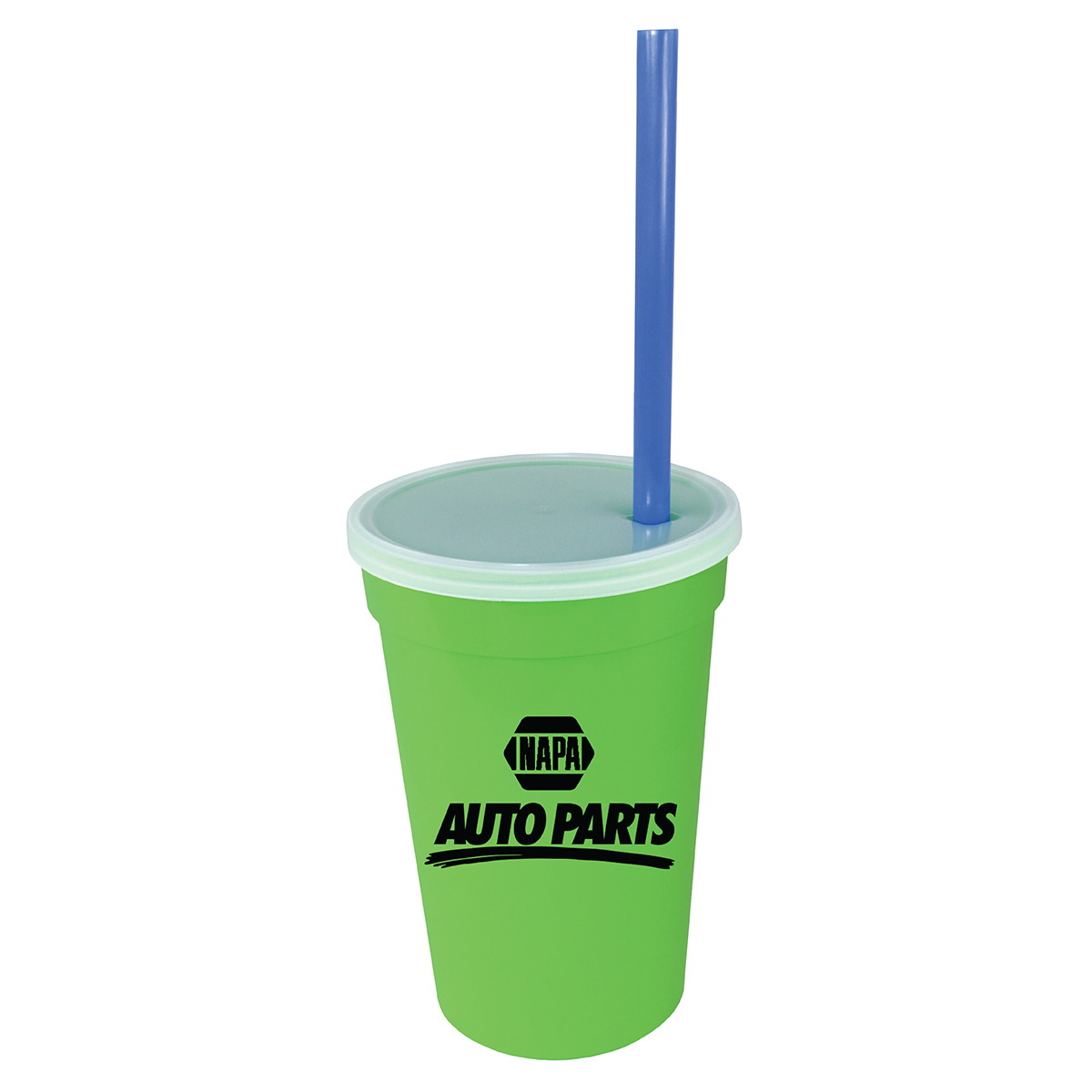Picture of 17 Oz. Smooth Cup/Straw/Lid Set