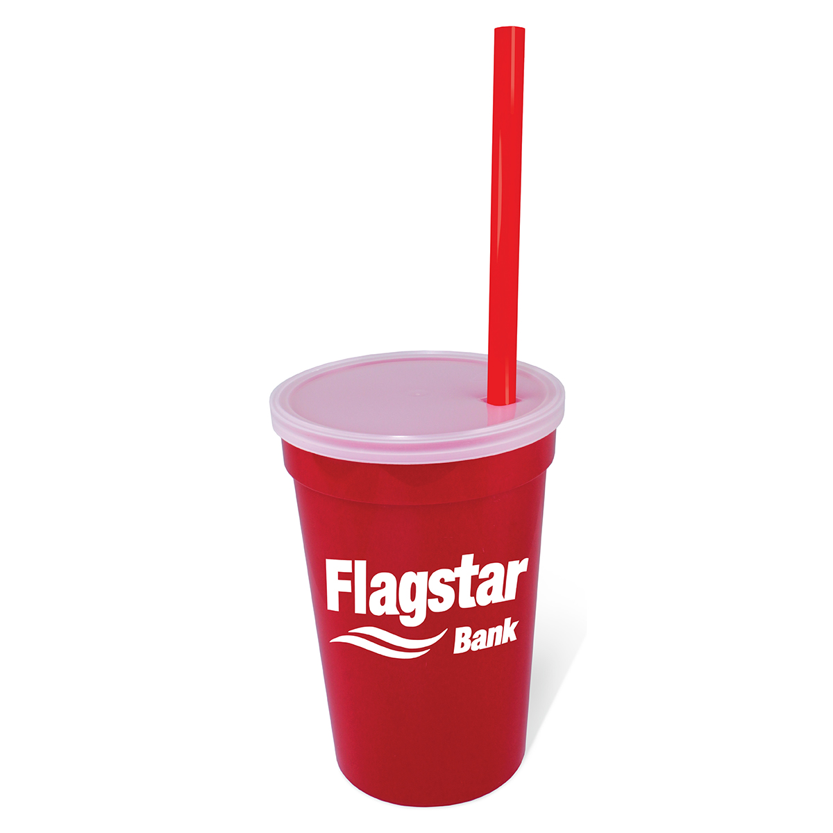 Picture of 17 Oz. Smooth Cup/Straw/Lid Set