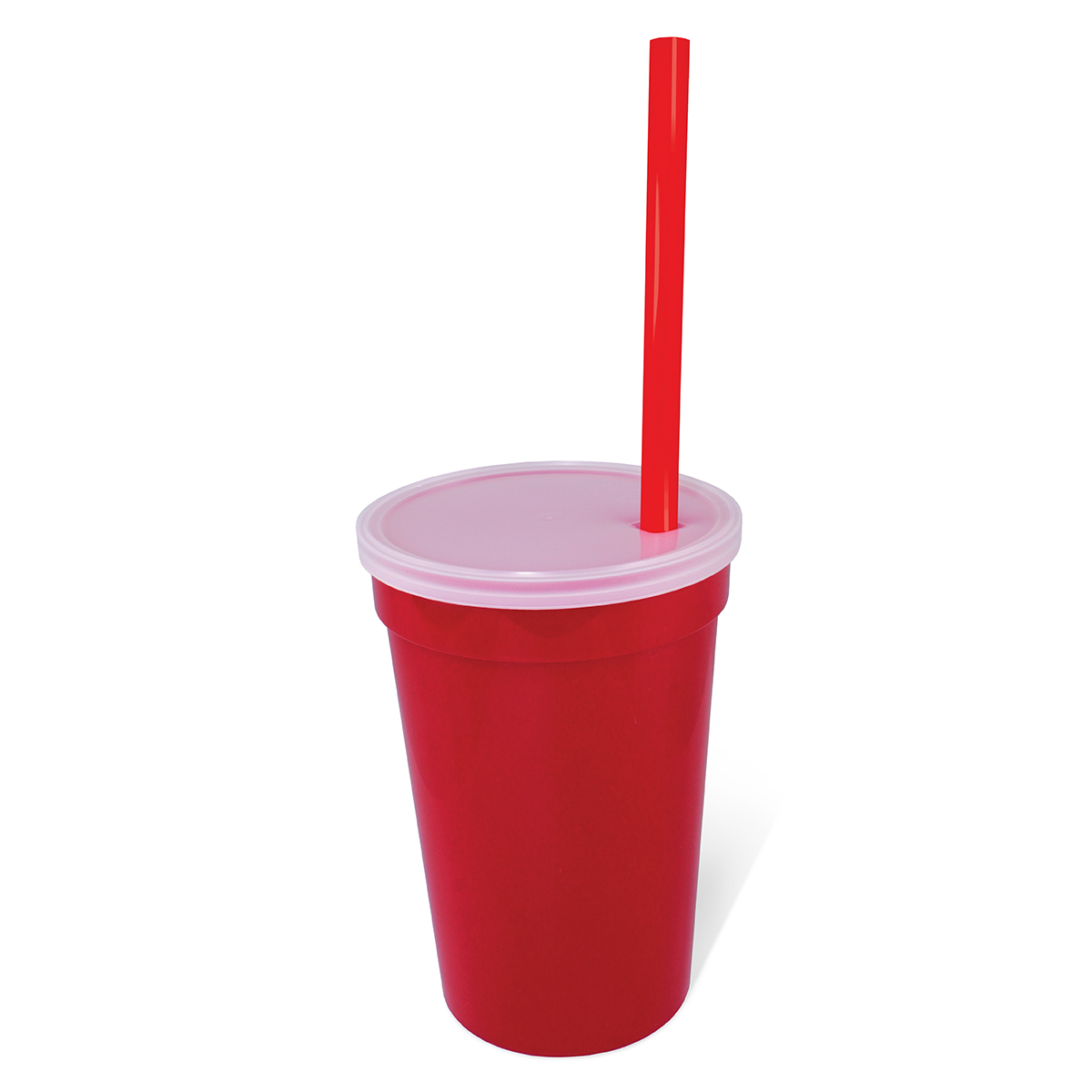 Picture of 17 Oz. Smooth Cup/Straw/Lid Set