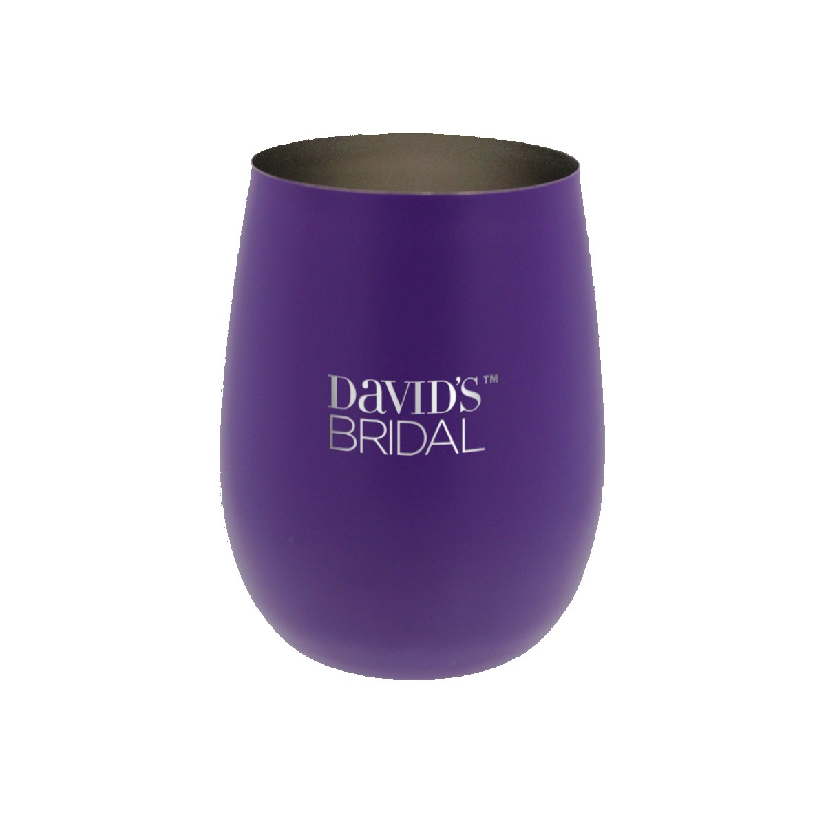 Picture of 12 oz. Recycled Stainless Wine Glass, Laser, Standard