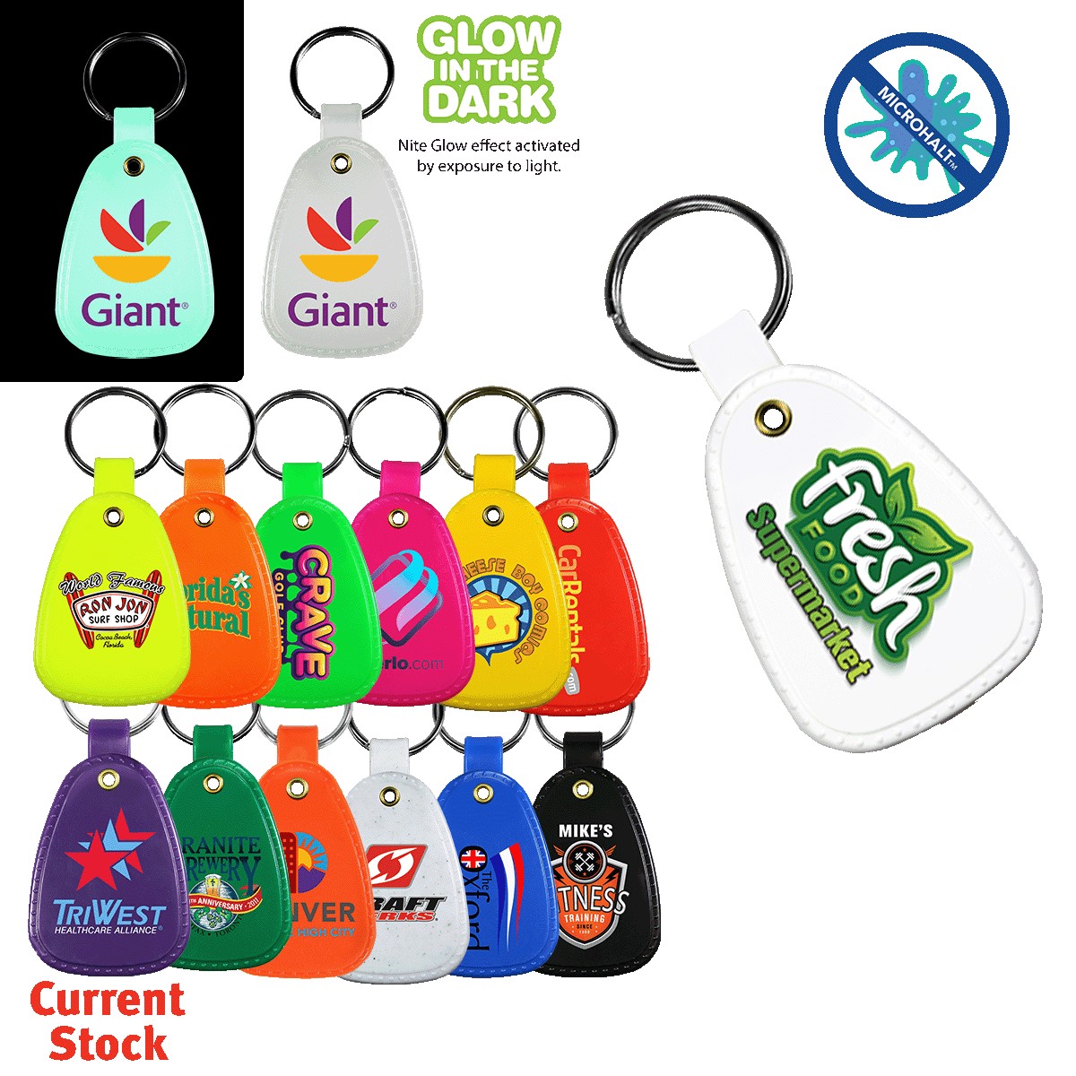 Picture of MicroHalt Western Saddle Key Tag (Full Color Digital)
