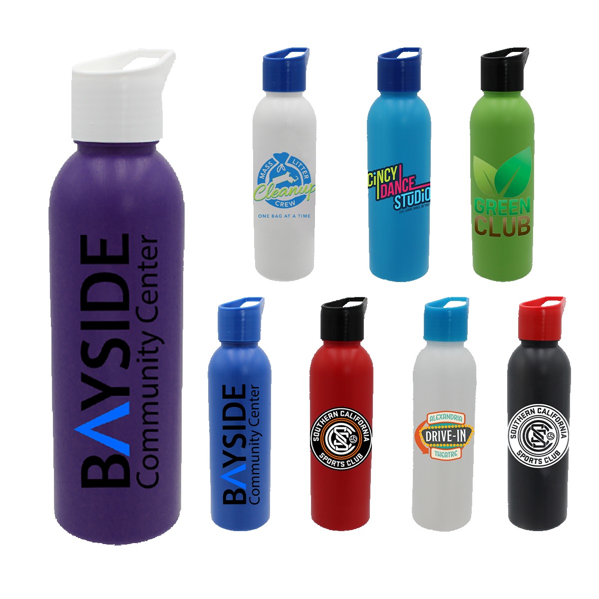 Picture of 24 oz. Classic Revolve Bottle with Carry Cap, Full Color Digital