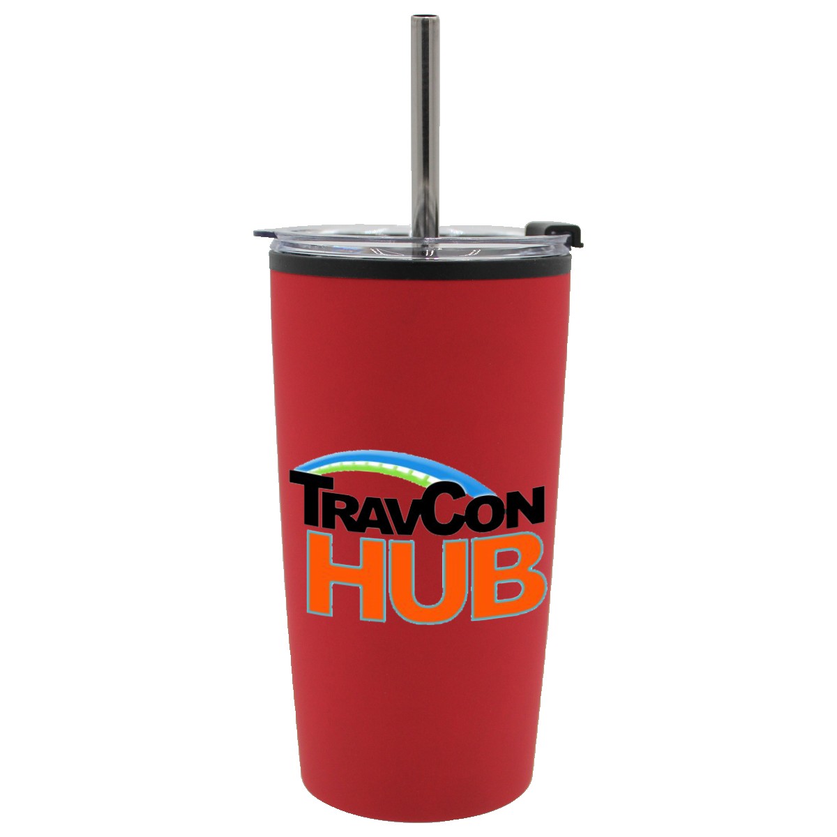 Picture of Halcyon 20 oz. Niagara Tumbler with Stainless Straw/Flip Top Lid