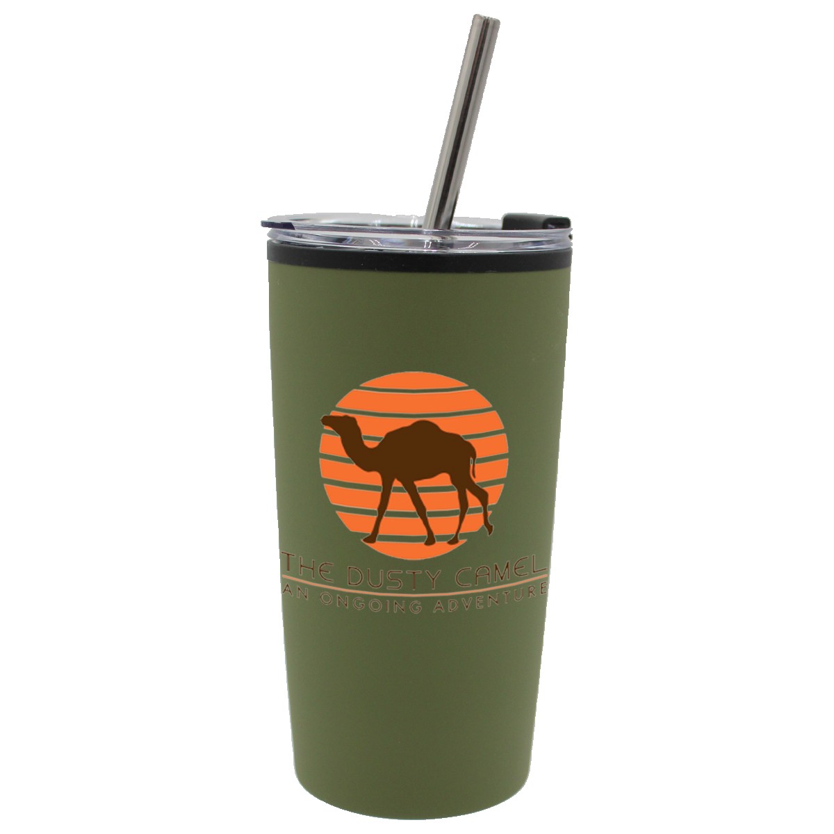 Picture of Halcyon 20 oz. Niagara Tumbler with Stainless Straw/Flip Top Lid