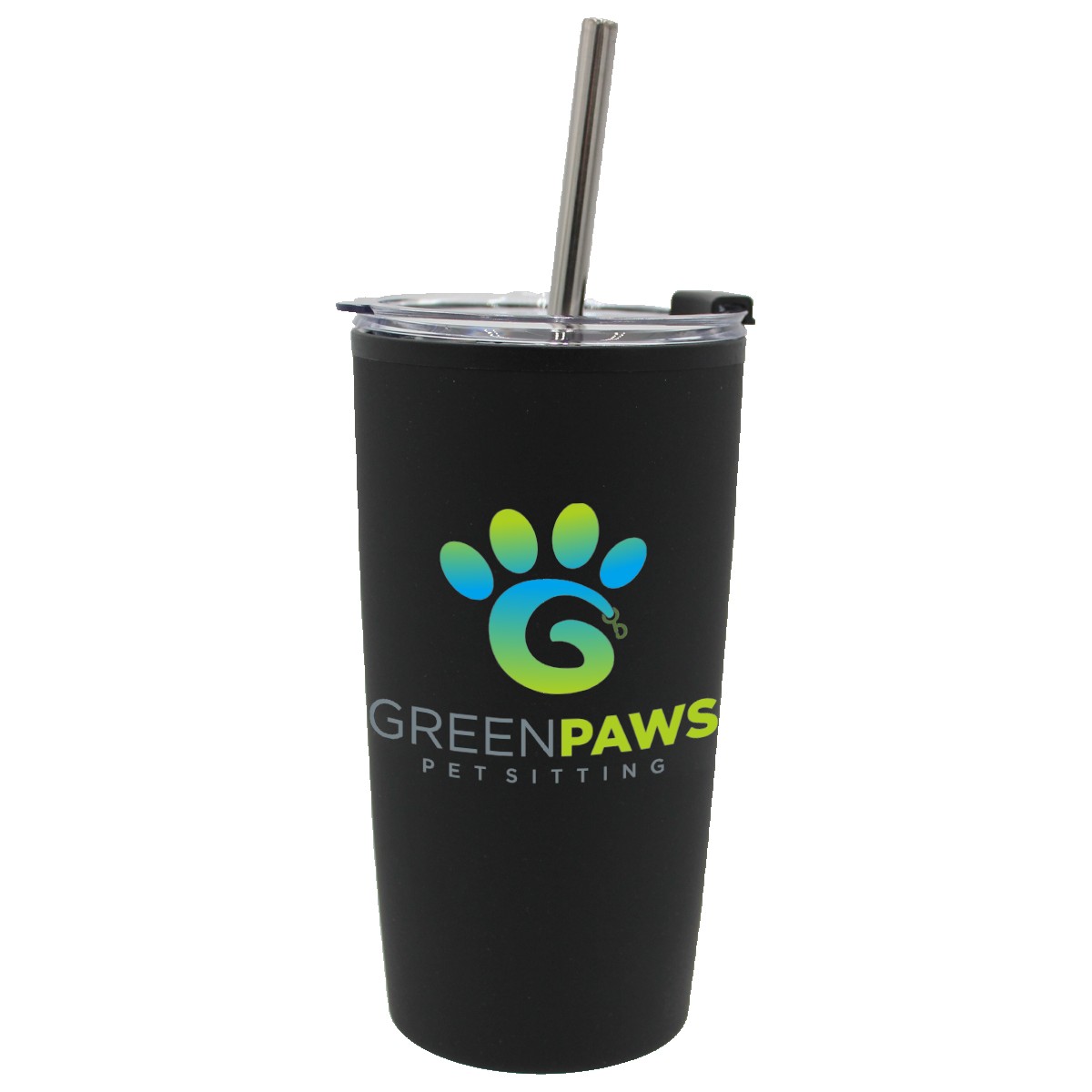 Picture of Halcyon 20 oz. Niagara Tumbler with Stainless Straw/Flip Top Lid