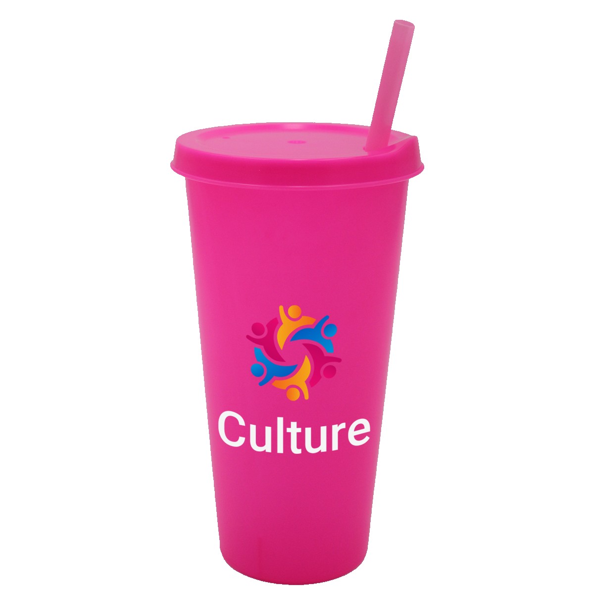 Picture of 26 oz. Tumbler with Lid and Straw, Full Color Digital
