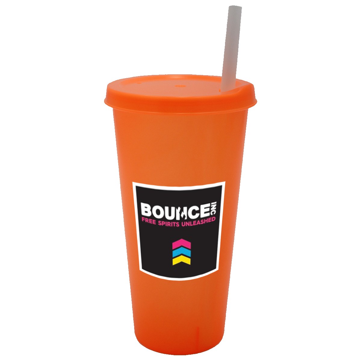 Picture of 26 oz. Tumbler with Lid and Straw, Full Color Digital