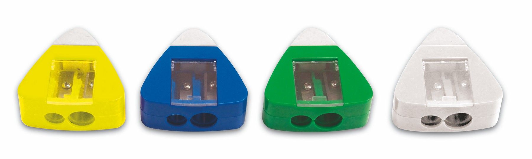 Picture of The Triad Eraser & Sharpener (Spot Color)