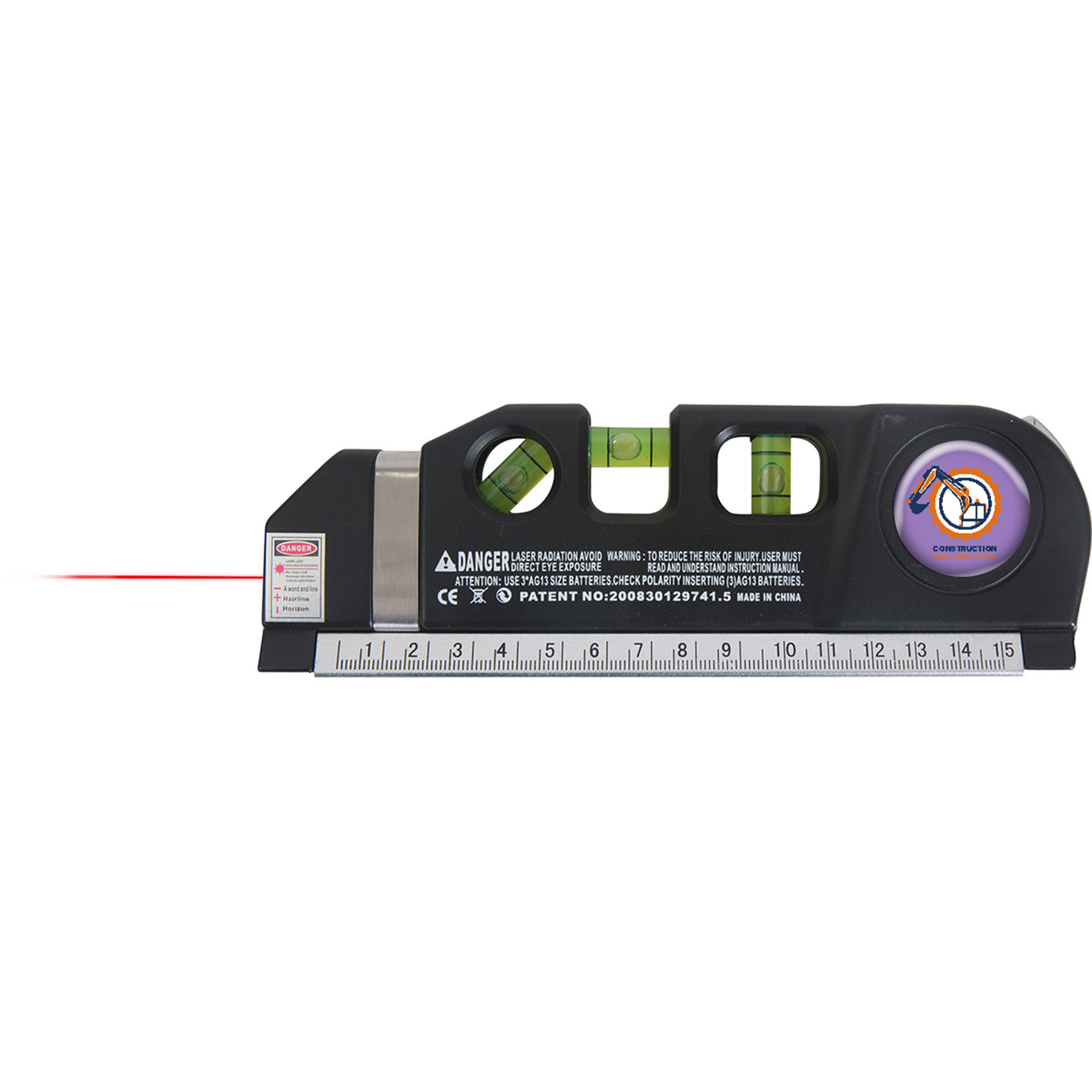 Picture of Laser Level with 8' Tape Measure