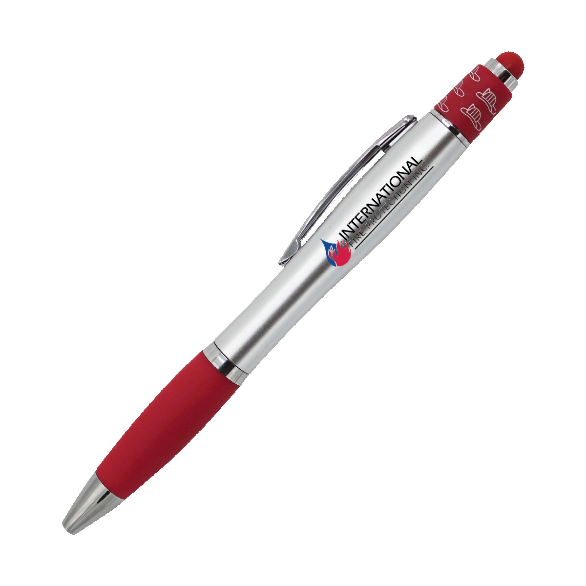 Picture of Fire Spin Top Full Color Digital Pen w/Stylus Tip