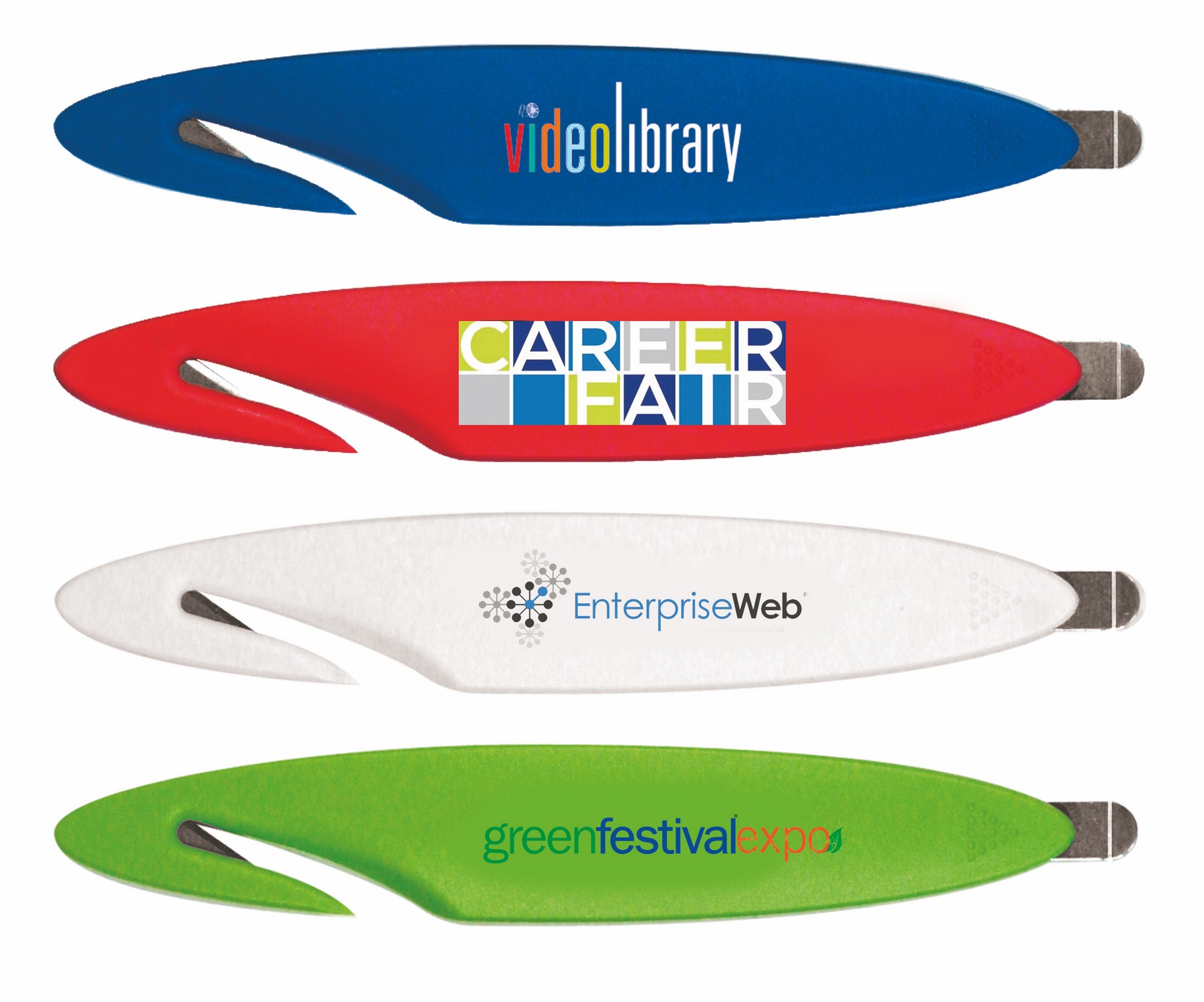 Picture of Letter Opener w/Staple Remover w/Full Color Digital Imprint