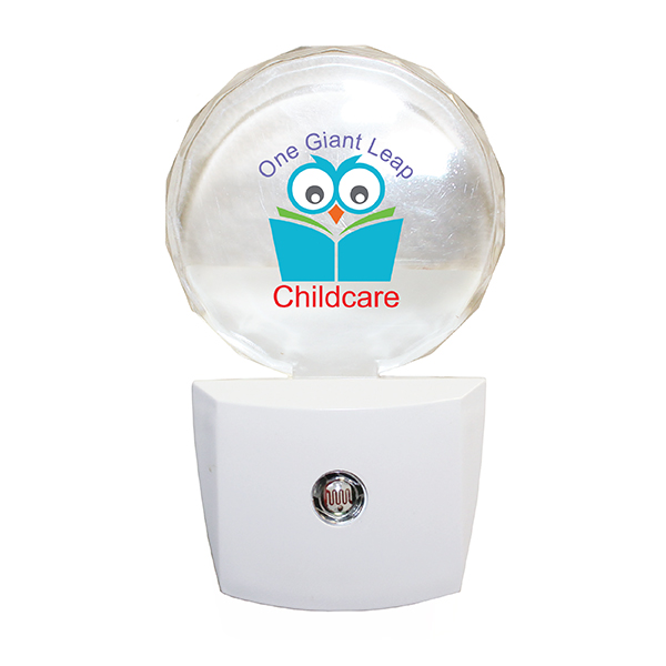 Picture of Circle LED Night Light, Full Color Digital