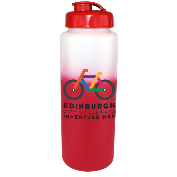 Picture of 32 Oz. Mood Sports Bottle w/Flip Top Cap (Full Color Digital)