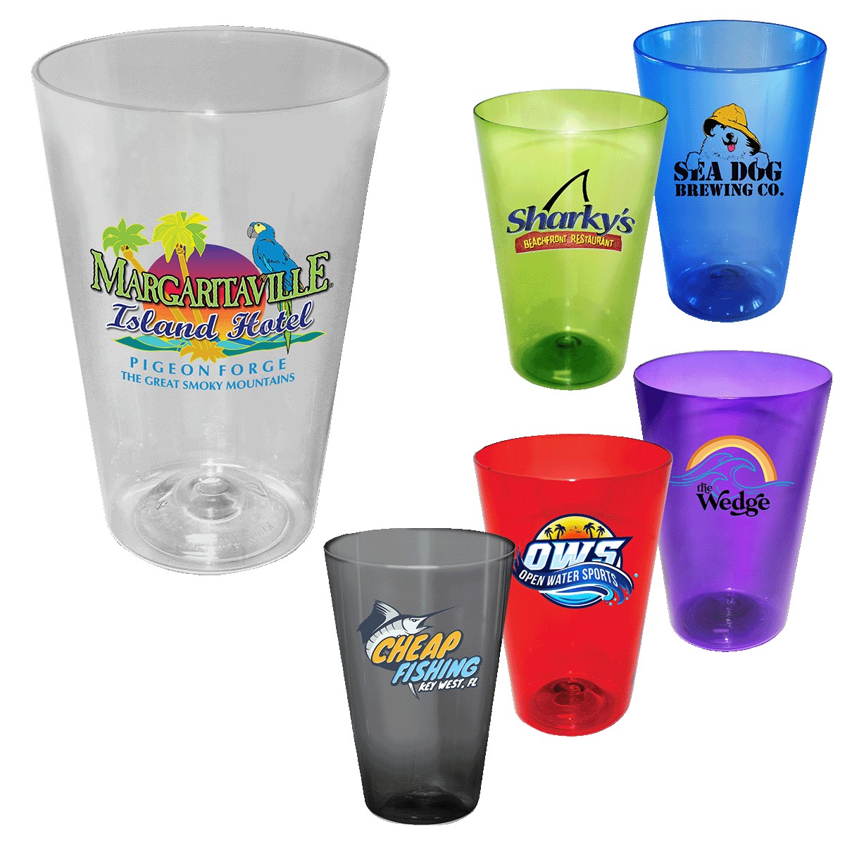 Picture of 16 oz. Oceanworks Pint Glass, Full Color Digital