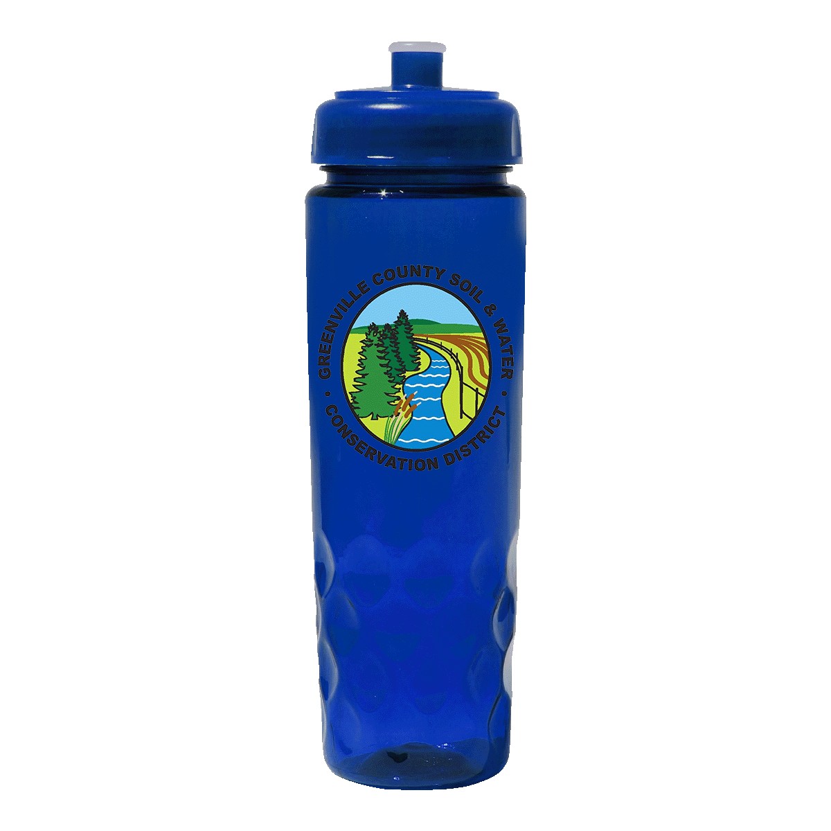 Picture of 24 oz. Oceanworks PET Bottle with Push 'n Pull Cap (Full Color Digital)