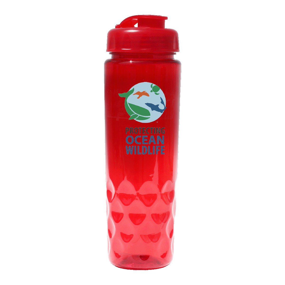 Picture of 24 oz. Oceanworks Bottle with Flip Top Cap, Full Color Digital