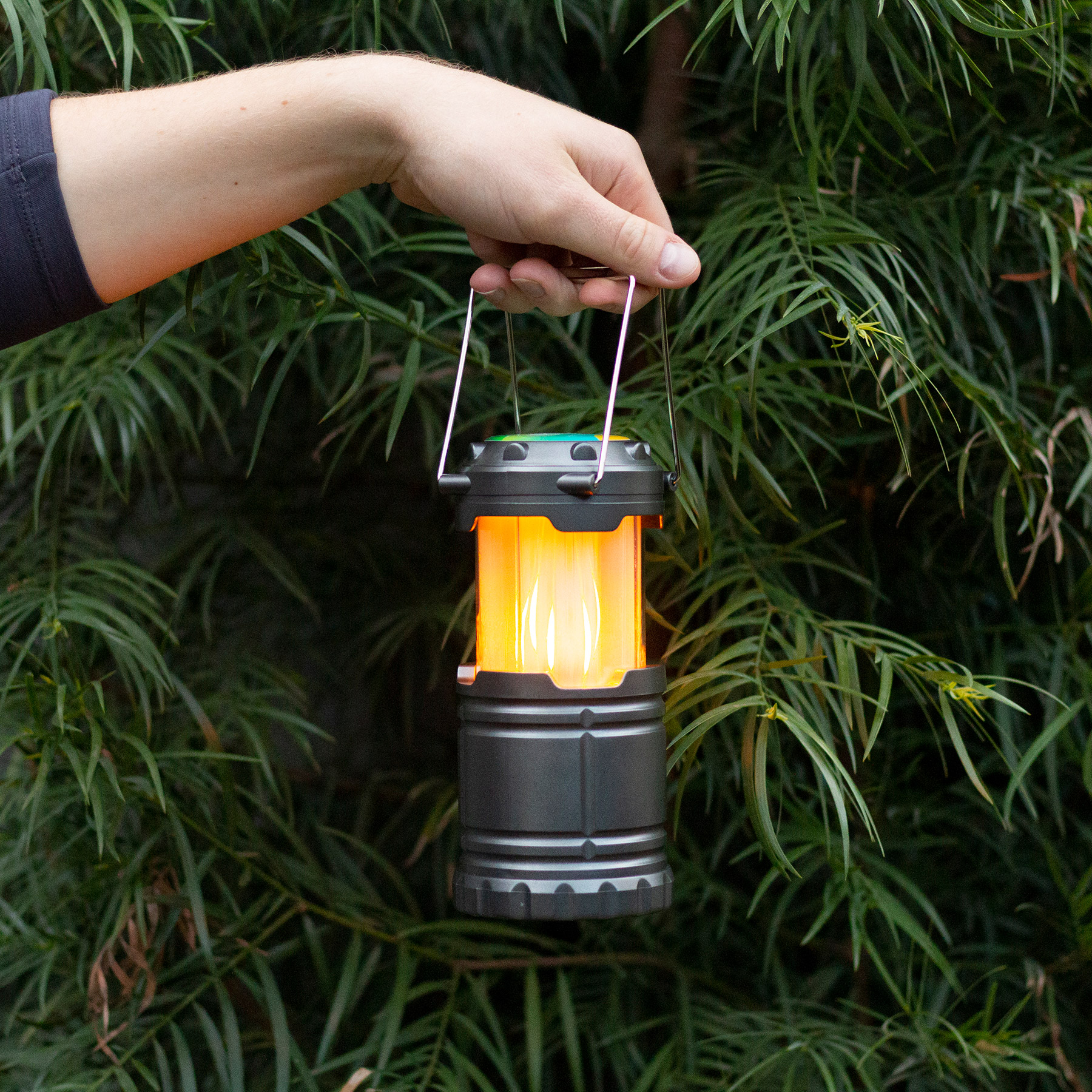 Picture of Lumens 2-in-1 Pop Up LED Flame Camping Lantern