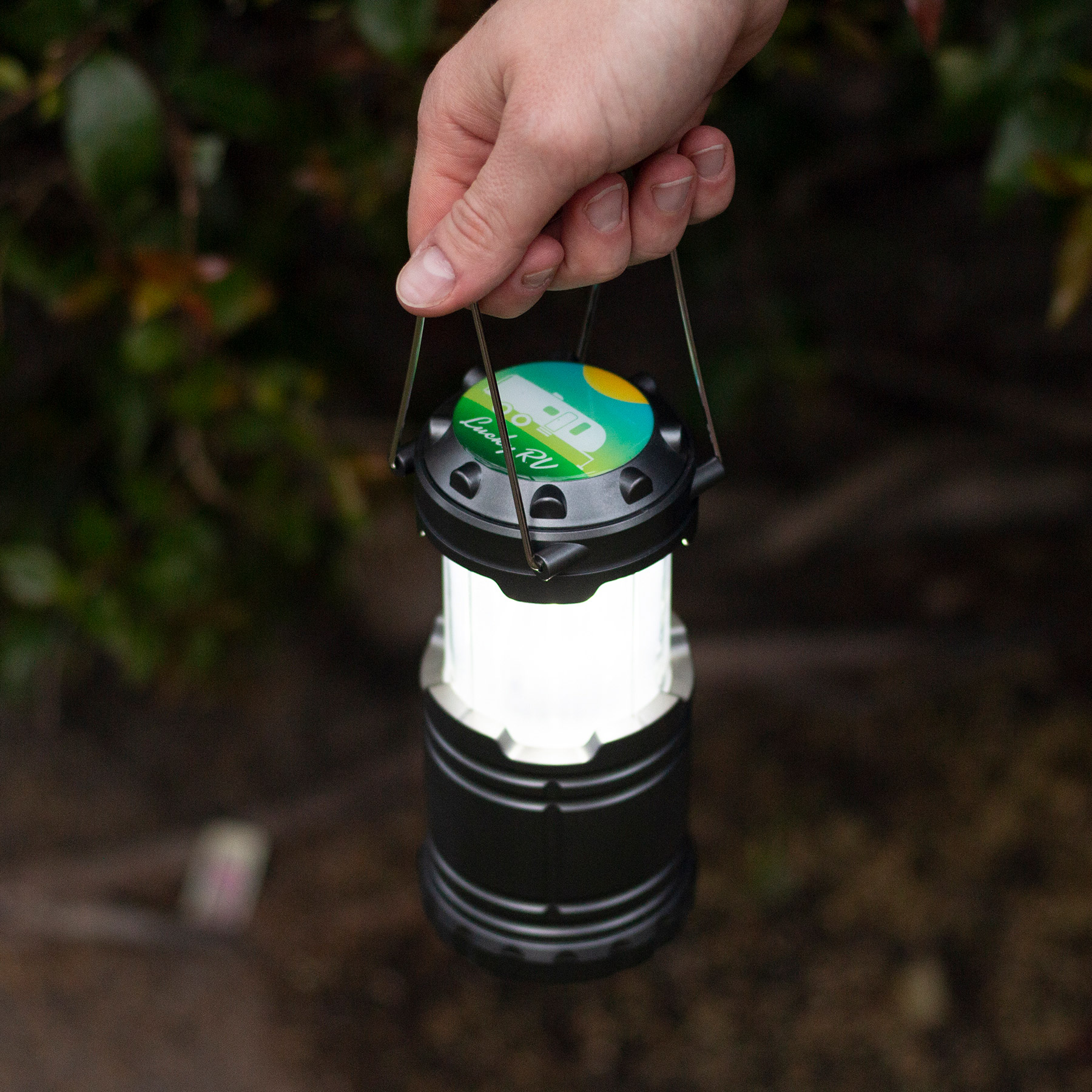 Picture of Lumens 2-in-1 Pop Up LED Flame Camping Lantern