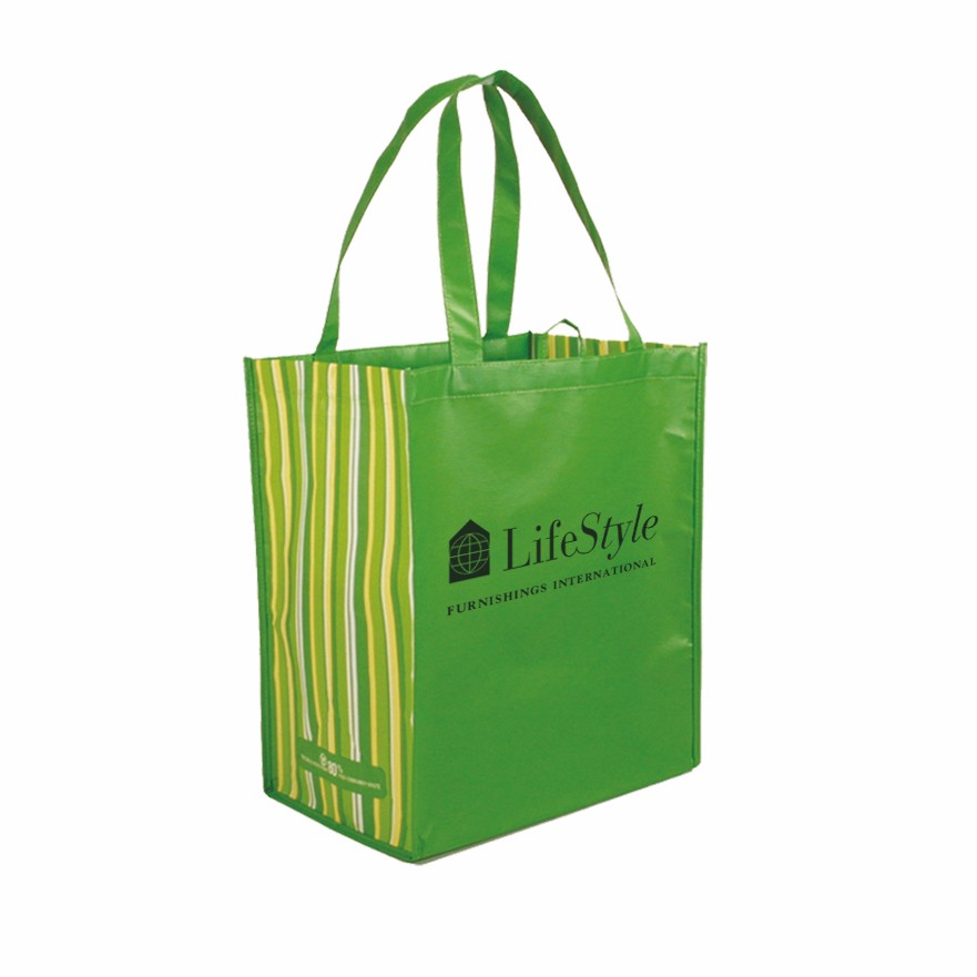 Picture of RPET Striped Tote Bag (Spot Color)