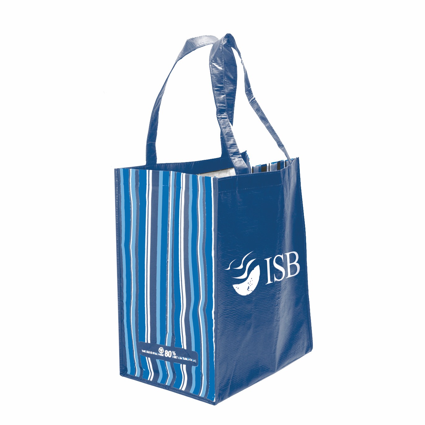 Picture of RPET Striped Tote Bag (Spot Color)