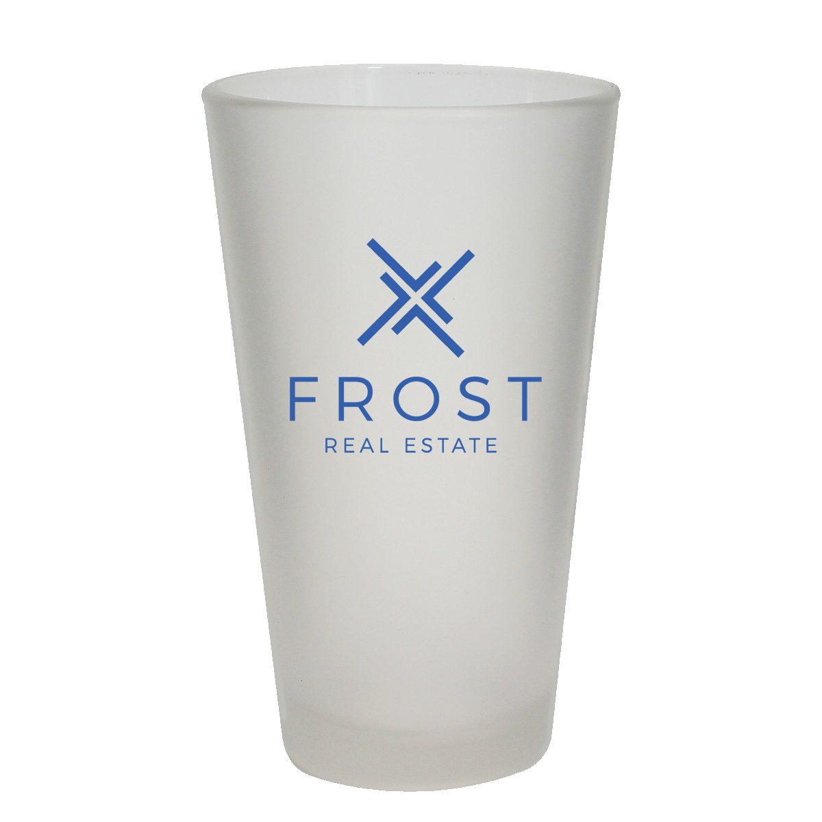 Picture of 16 Oz. Frosted Pint Glass - USA