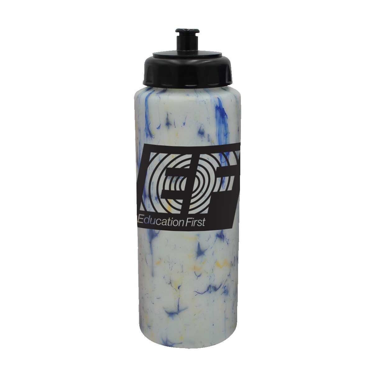 Picture of 32 Oz. Confetti Sports Bottle w/Push 'n Pull Cap