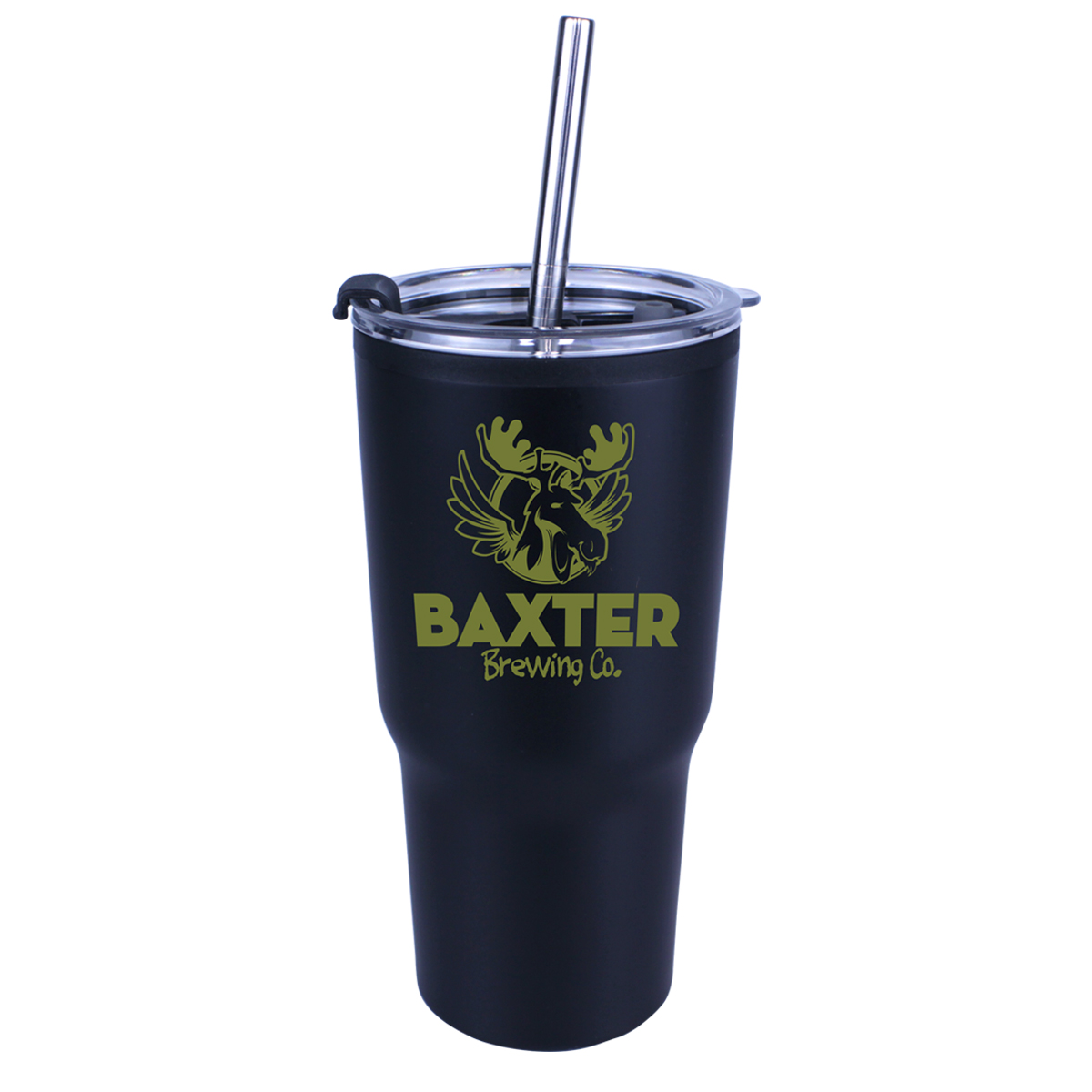 Picture of 20 Oz. Ares Tumbler w/Stainless Straw & Flip Top Lid