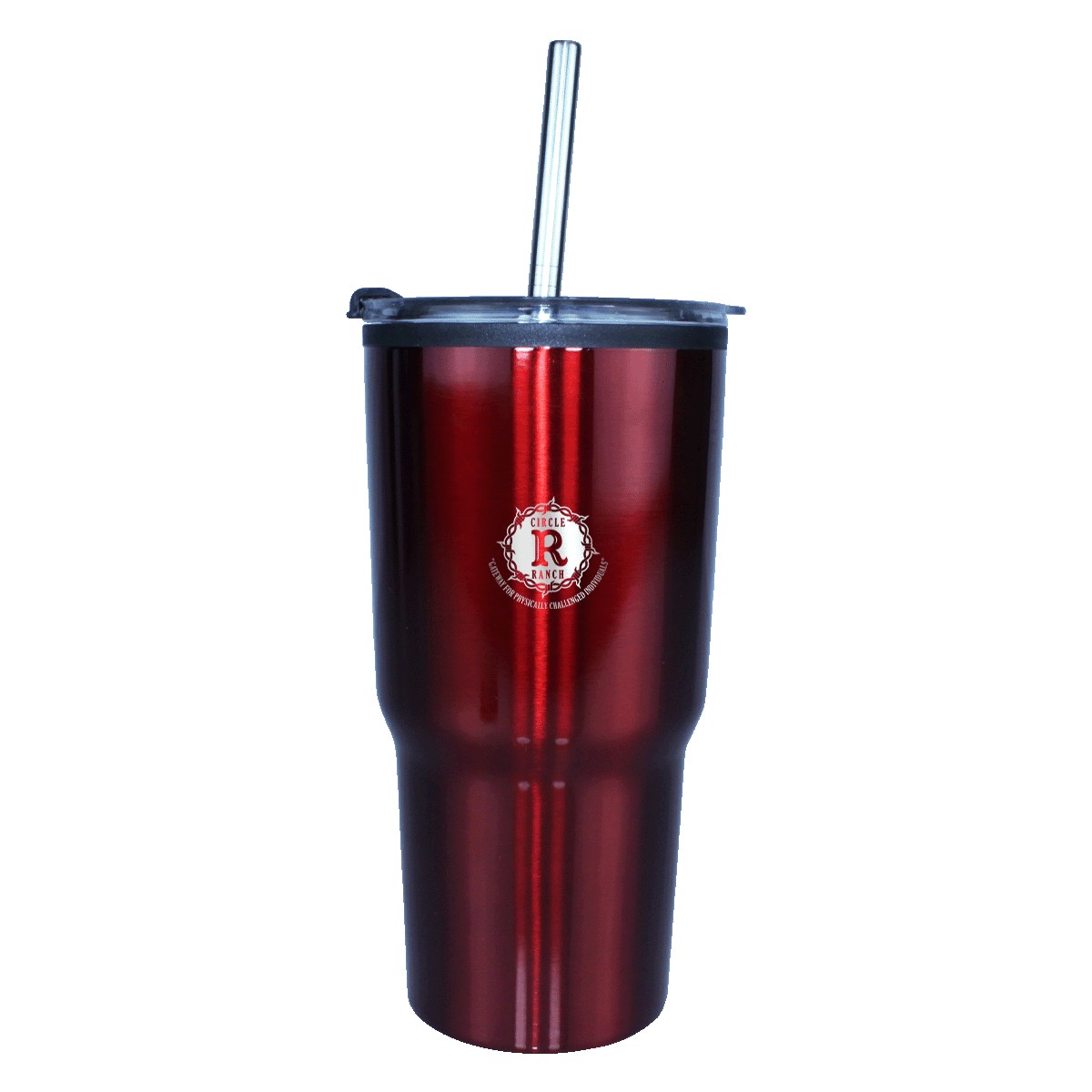 Picture of 20 Oz. Ares Standard Tumbler w/Stainless Straw/Flip Top Lid