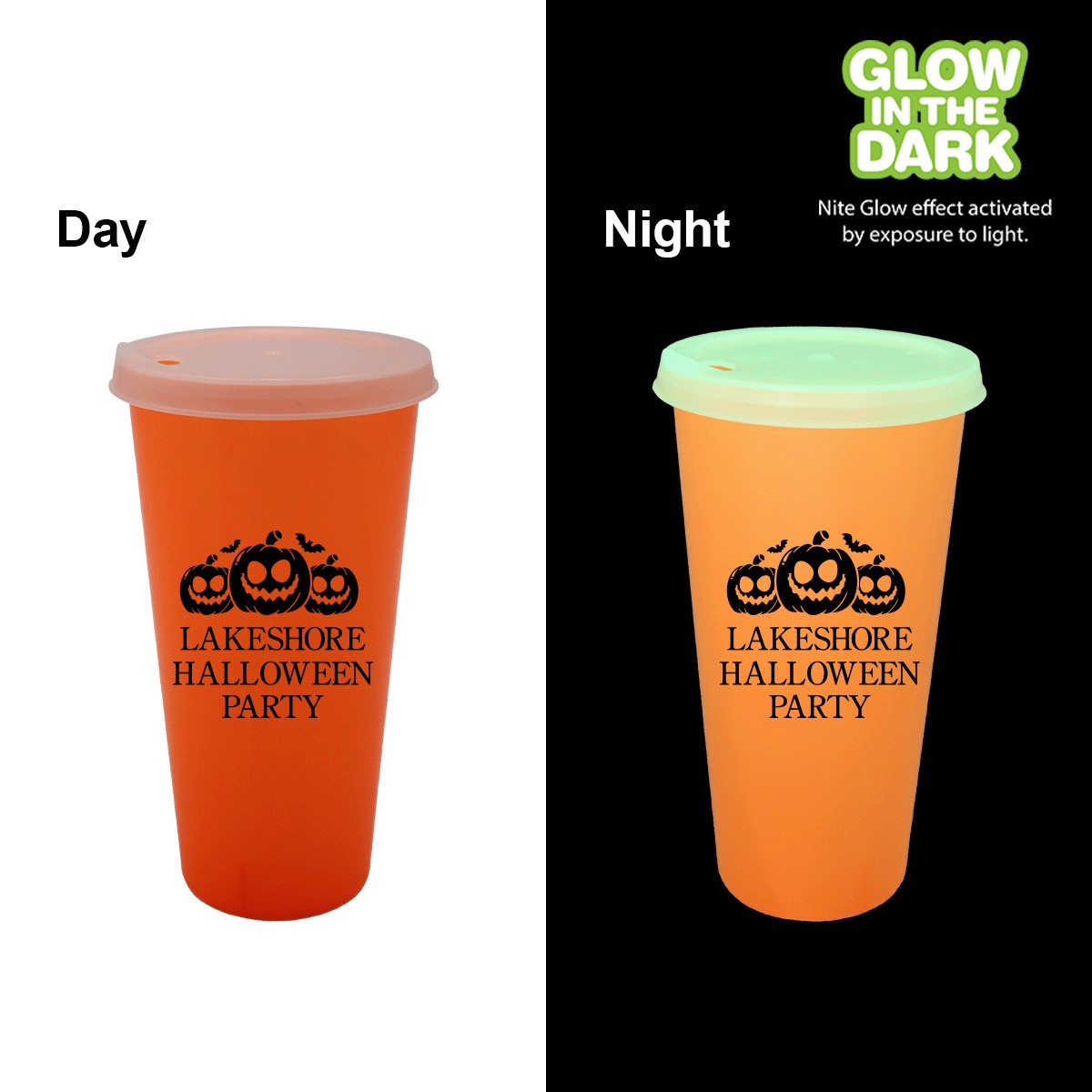 Picture of Nite Glow 26 oz. Tumbler with Lid