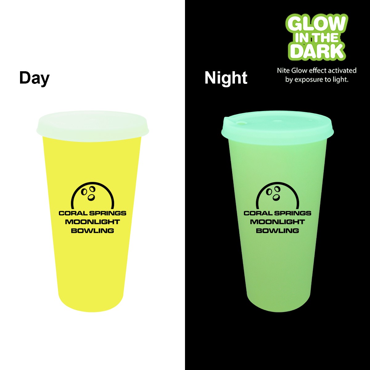 Picture of Nite Glow 26 oz. Tumbler with Lid