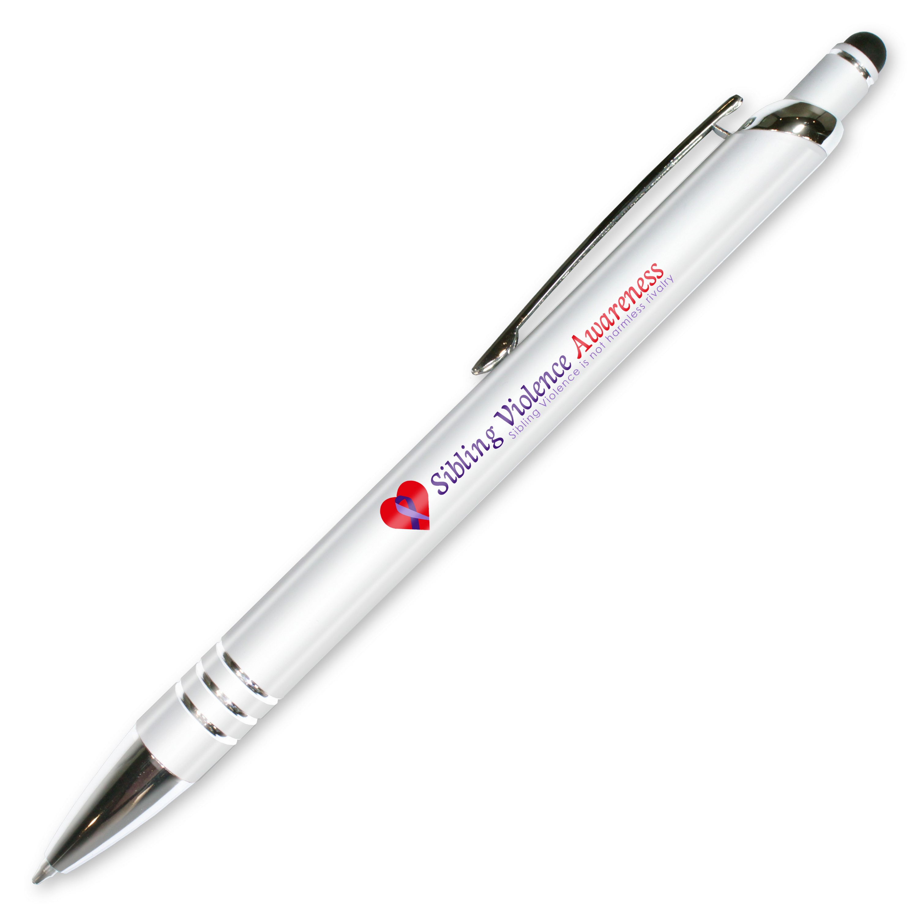 Picture of Halcyon® Full Color Digital Vortex Metal Pen/Stylus