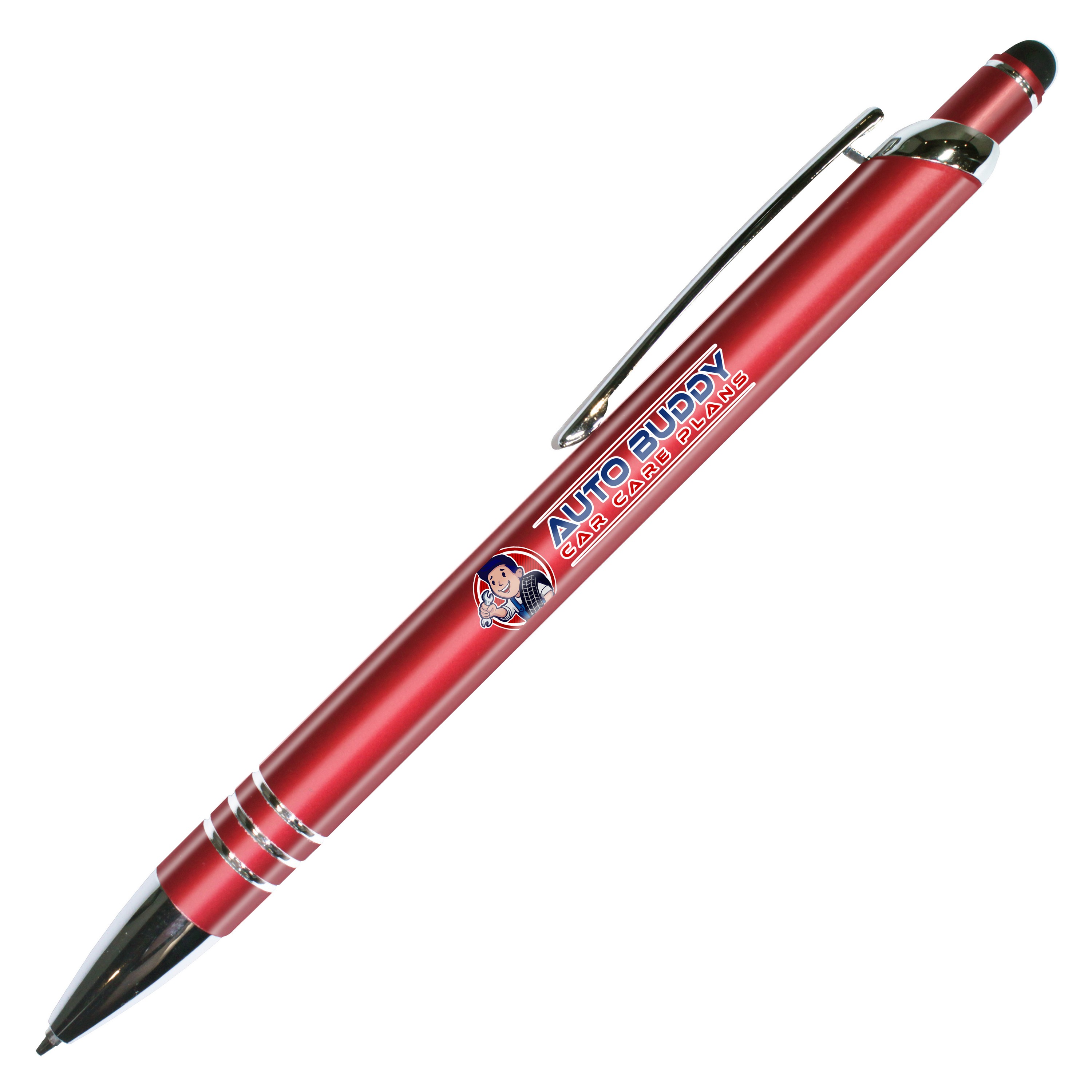 Picture of Halcyon® Full Color Digital Vortex Metal Pen/Stylus