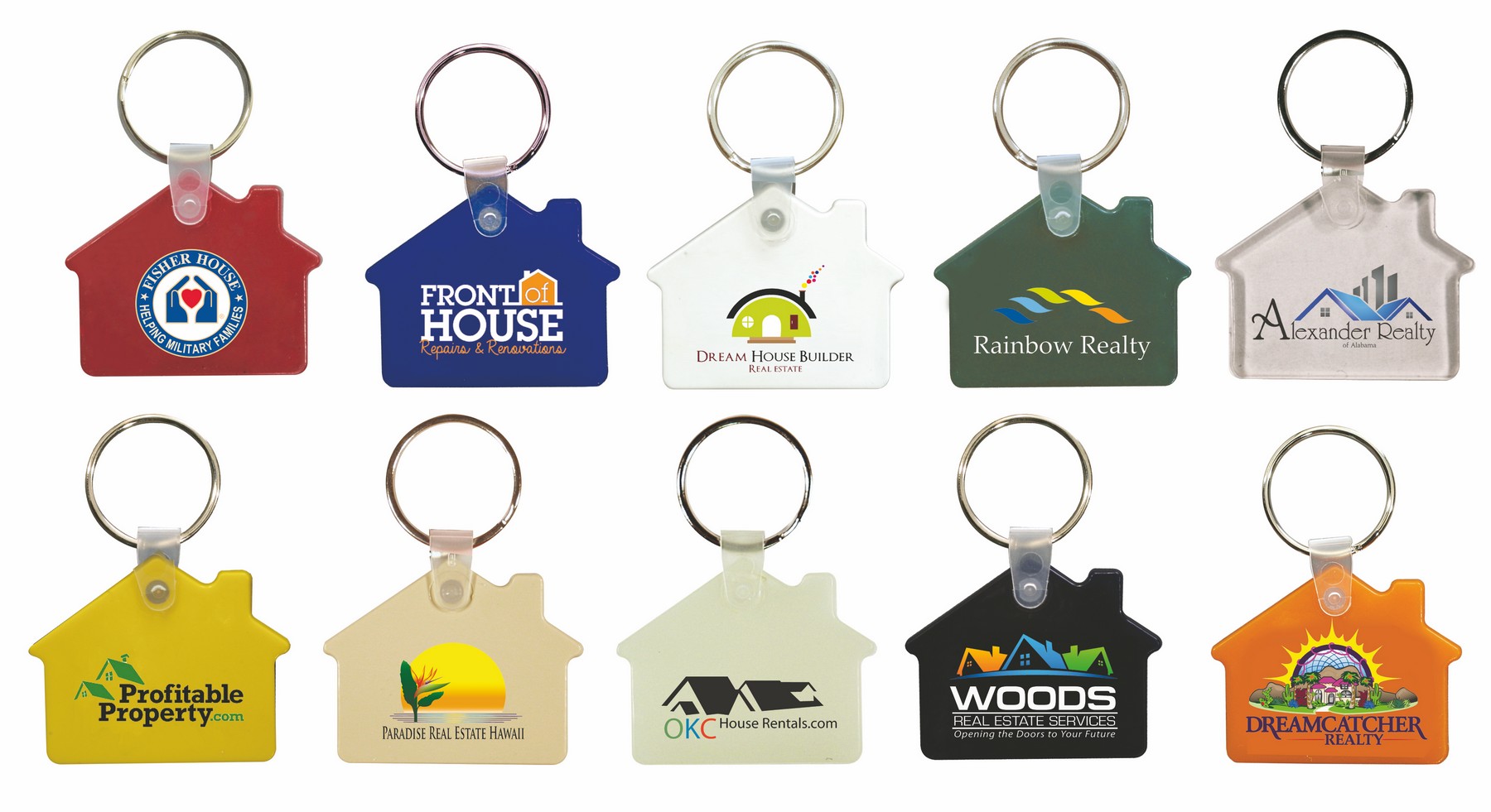 Picture of House Soft Key Fob (Full Color Digital)