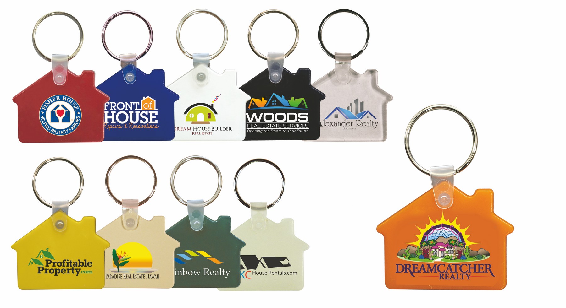 Picture of House Soft Key Fob (Full Color Digital)